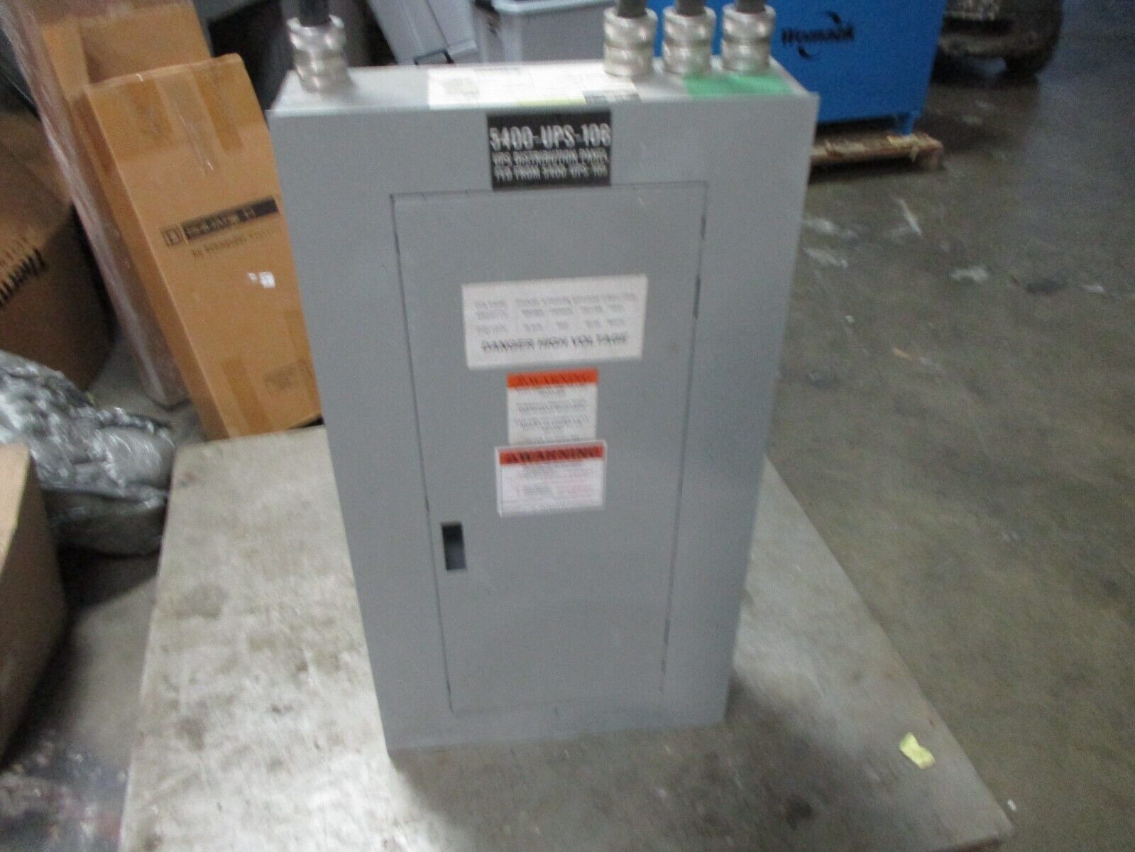 GE Main Lug Breaker Panel AQU1182RCX 225A Max 120/240V 1Ph 3W 18-Slot *No Latch*