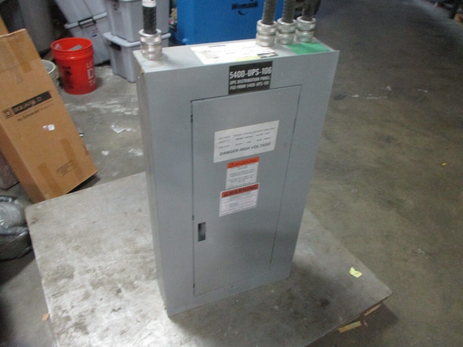 GE Main Lug Breaker Panel AQU1182RCX 225A Max 120/240V 1Ph 3W 18-Slot *No Latch*