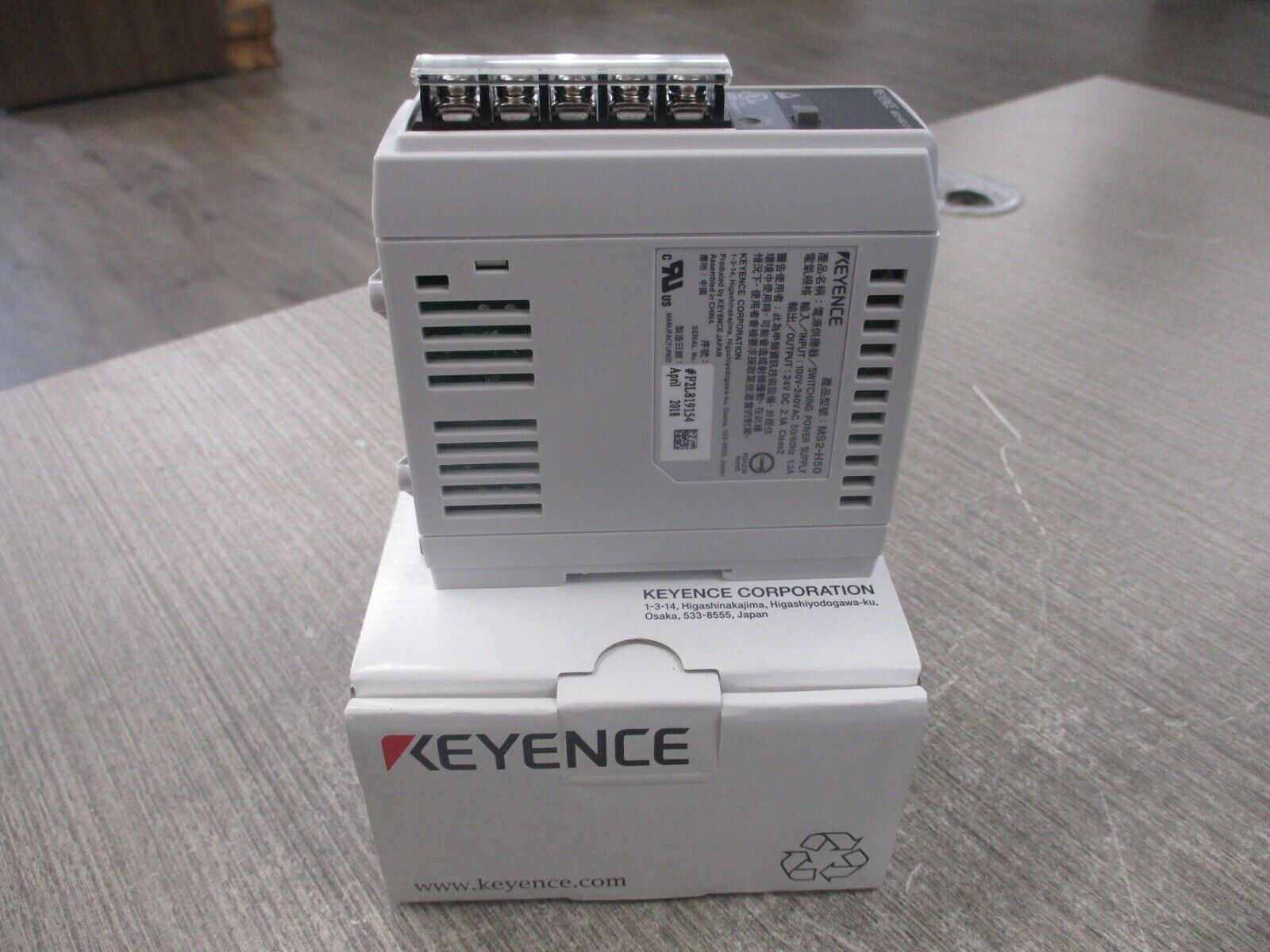 Keyence Compact Switching Power Supply MS2-H50 50W New Surplus