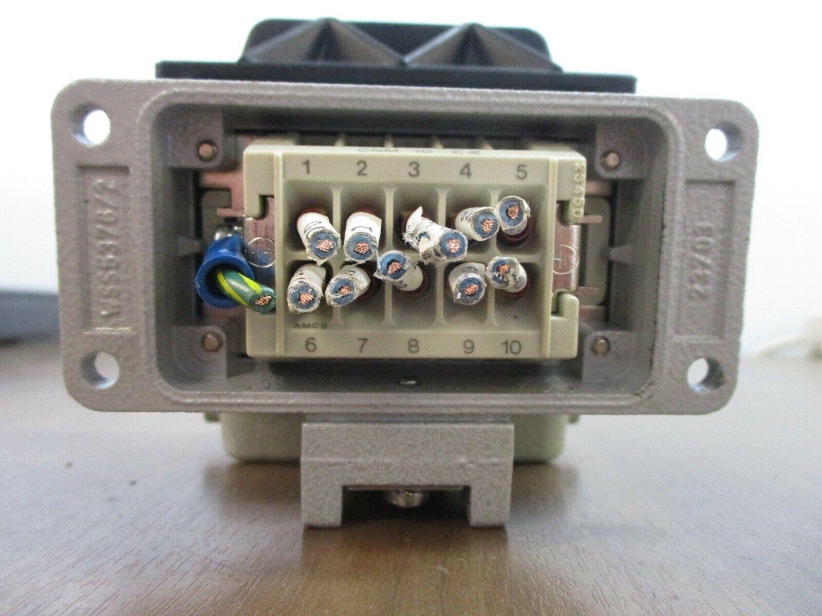 ILME Plug & Connector Set CNM10 16A 400V 10-Pin Used