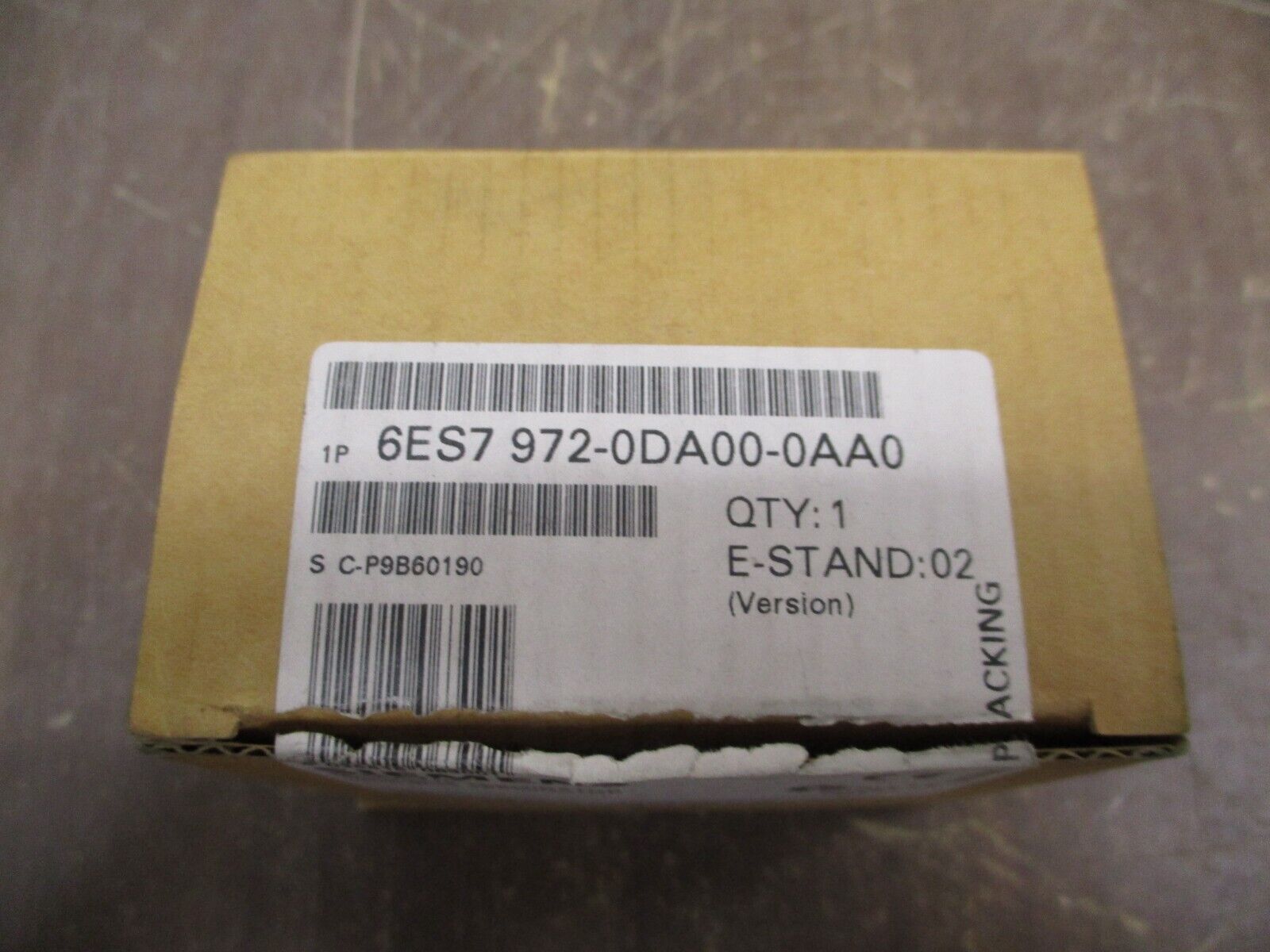 Siemens Simatic Profibus Terminator 6ES7 972-0DA00-0AA0 E-Stand: 02 New Surplus