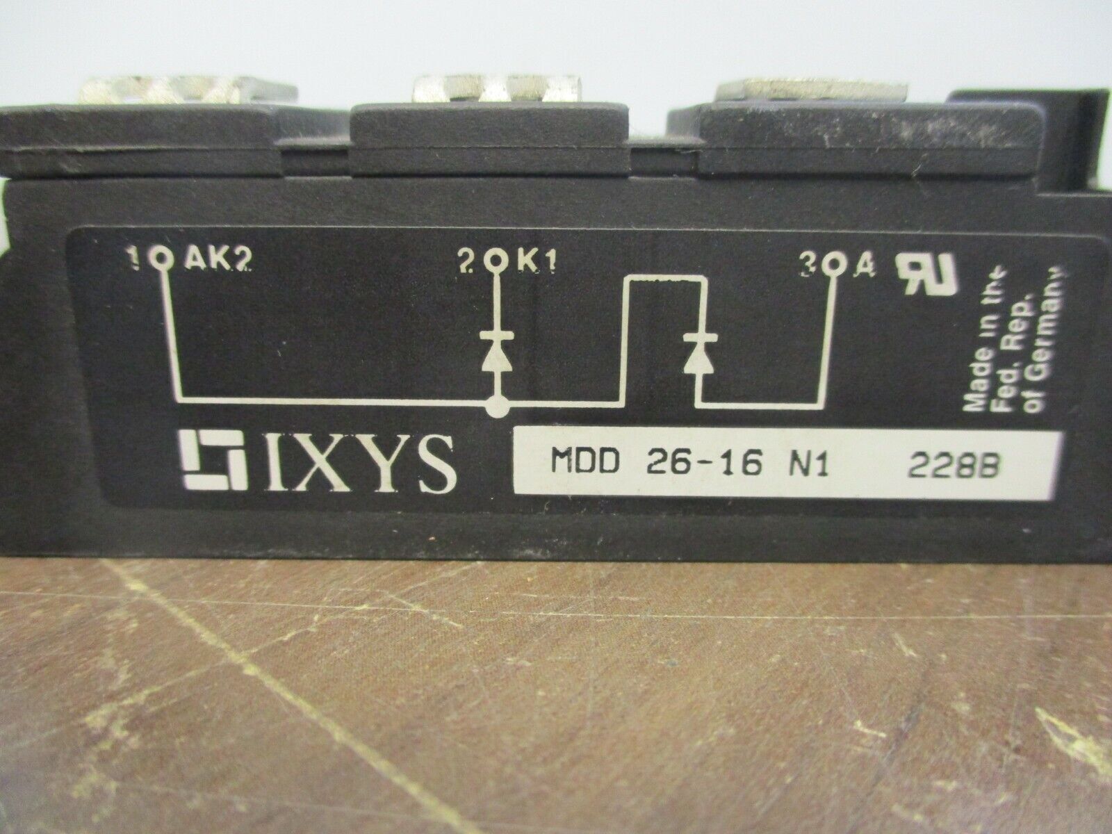 IXYS Power Module MDD 26-16 N1 Used