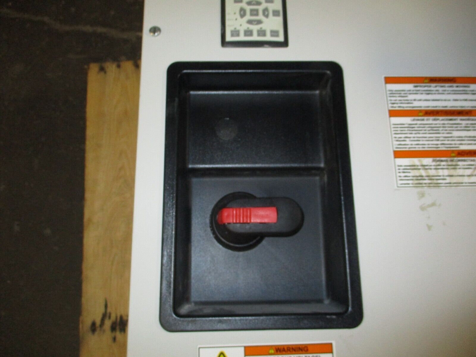 Trane TR200 AC Drive 177U0871 10HP 3Ph w/ Keypad Used