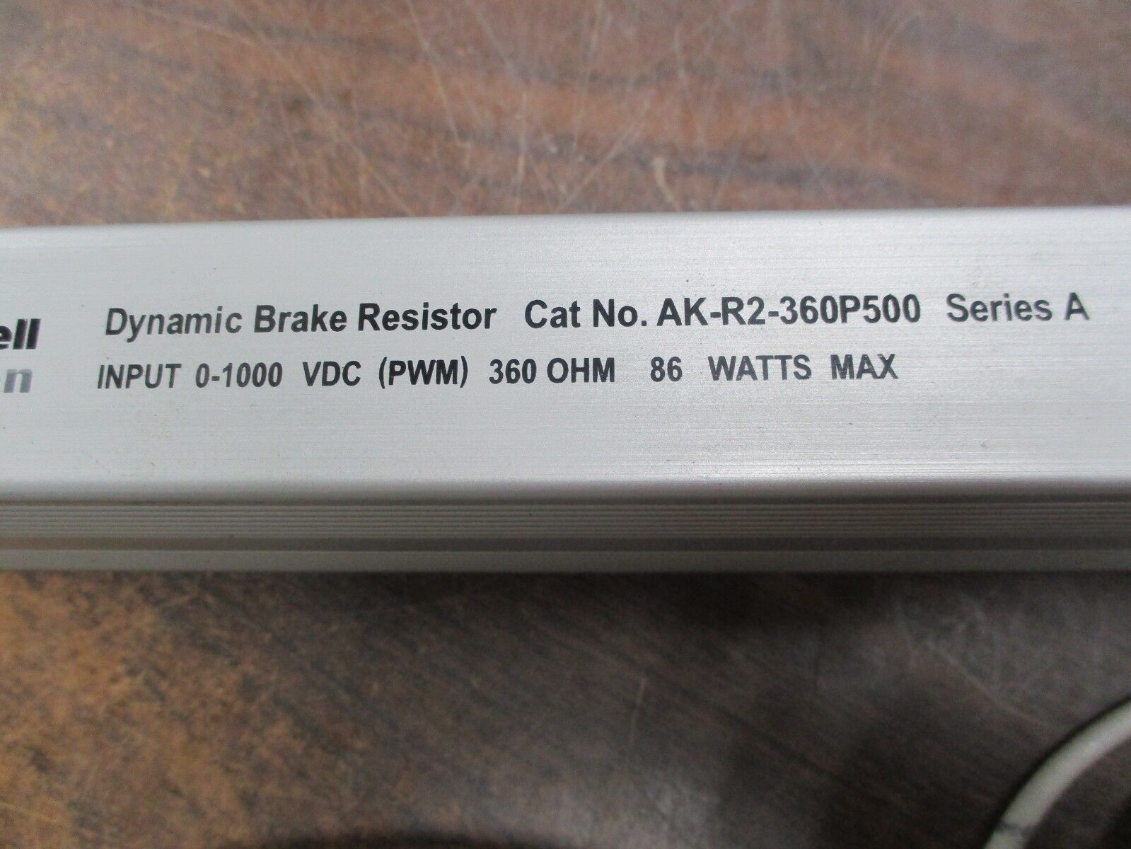 Rockwell Automation Dynamic Brake Resistor AK-R2-360P500 Ser. A 0-1000VDC Used