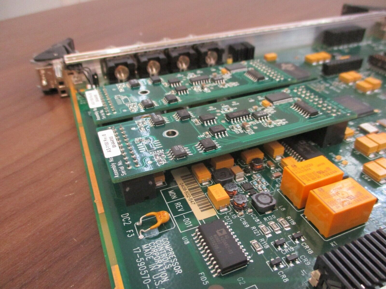 Compressor Controls Corp. Control Board VIOC-571 Used