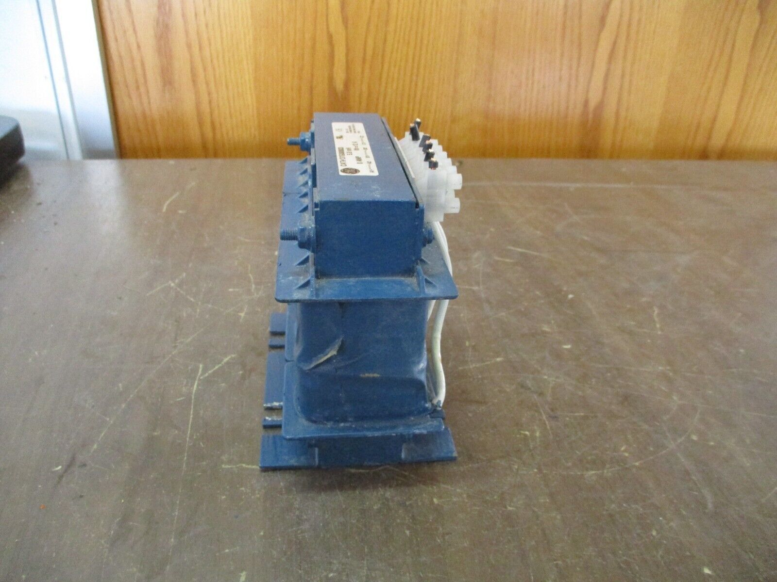 GE Line Reactor 37G00803 5.0mH 8A 3Ph 600V 50/60Hz Used