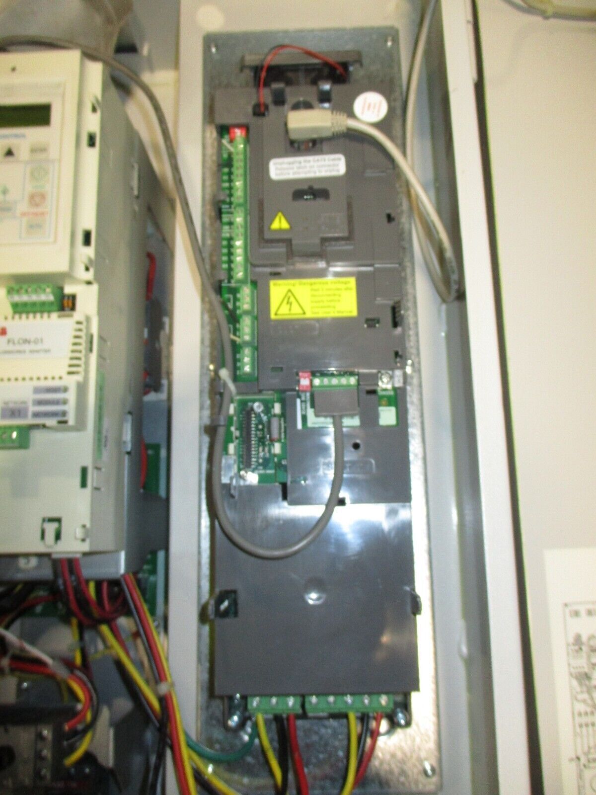 ABB ACH550 AC Drive w/ Bypass ACH550-BDR-015A-4+B055+F267+K452 10HP 3Ph Used