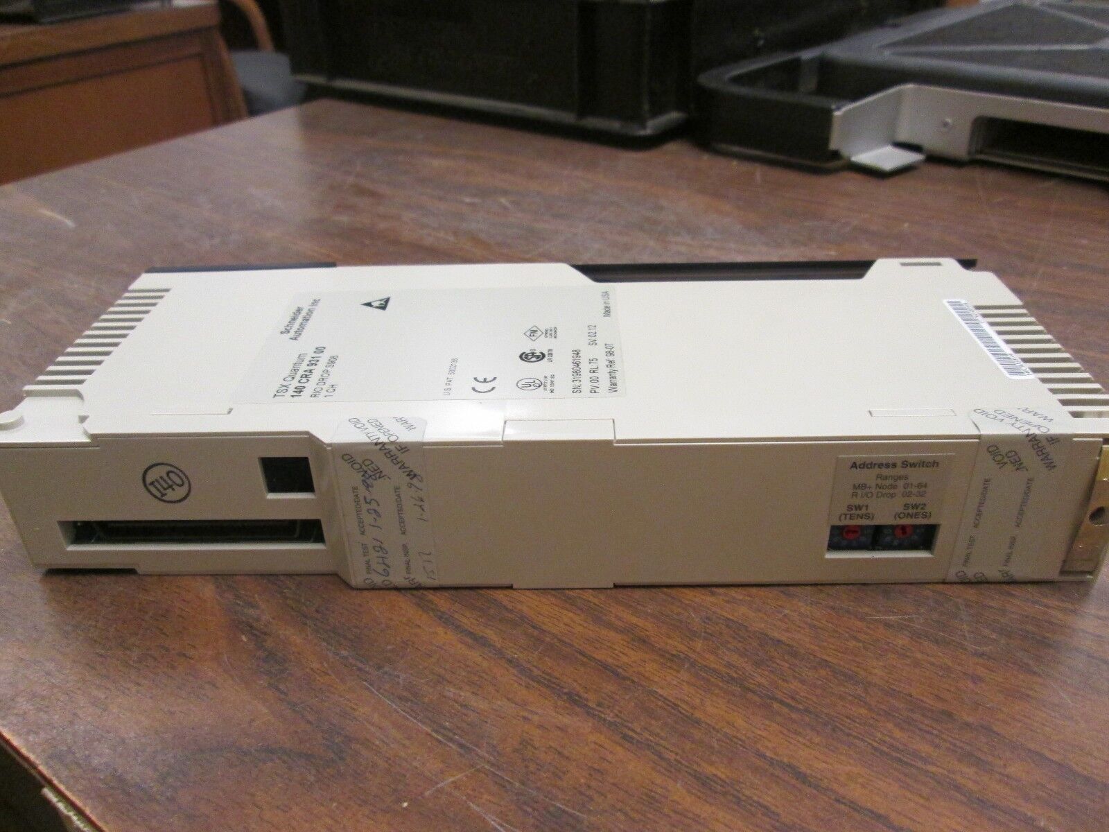 Schneider Automation TSX Quantum Rio Drop Module 140 CRA 931 00 1-Ch Used