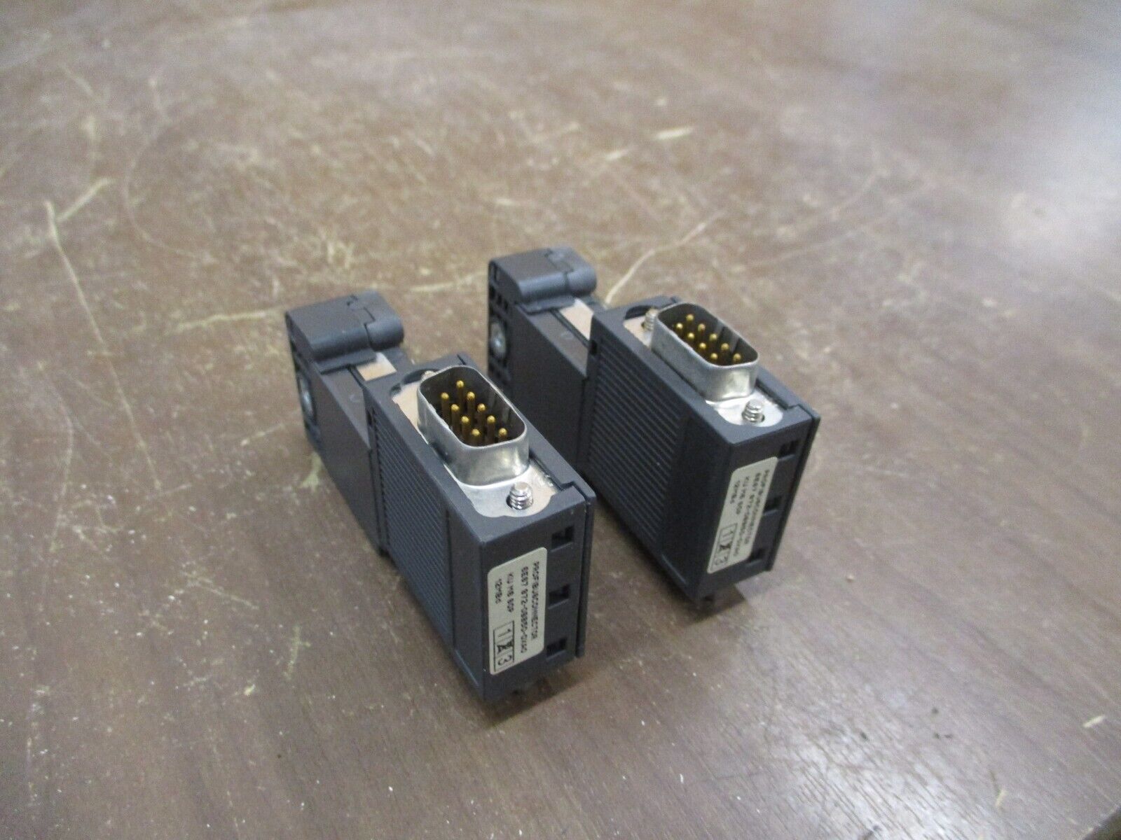 Siemens Profibus Connector 6ES7 972-0BB50-0XA0 *Lot of 2* Used