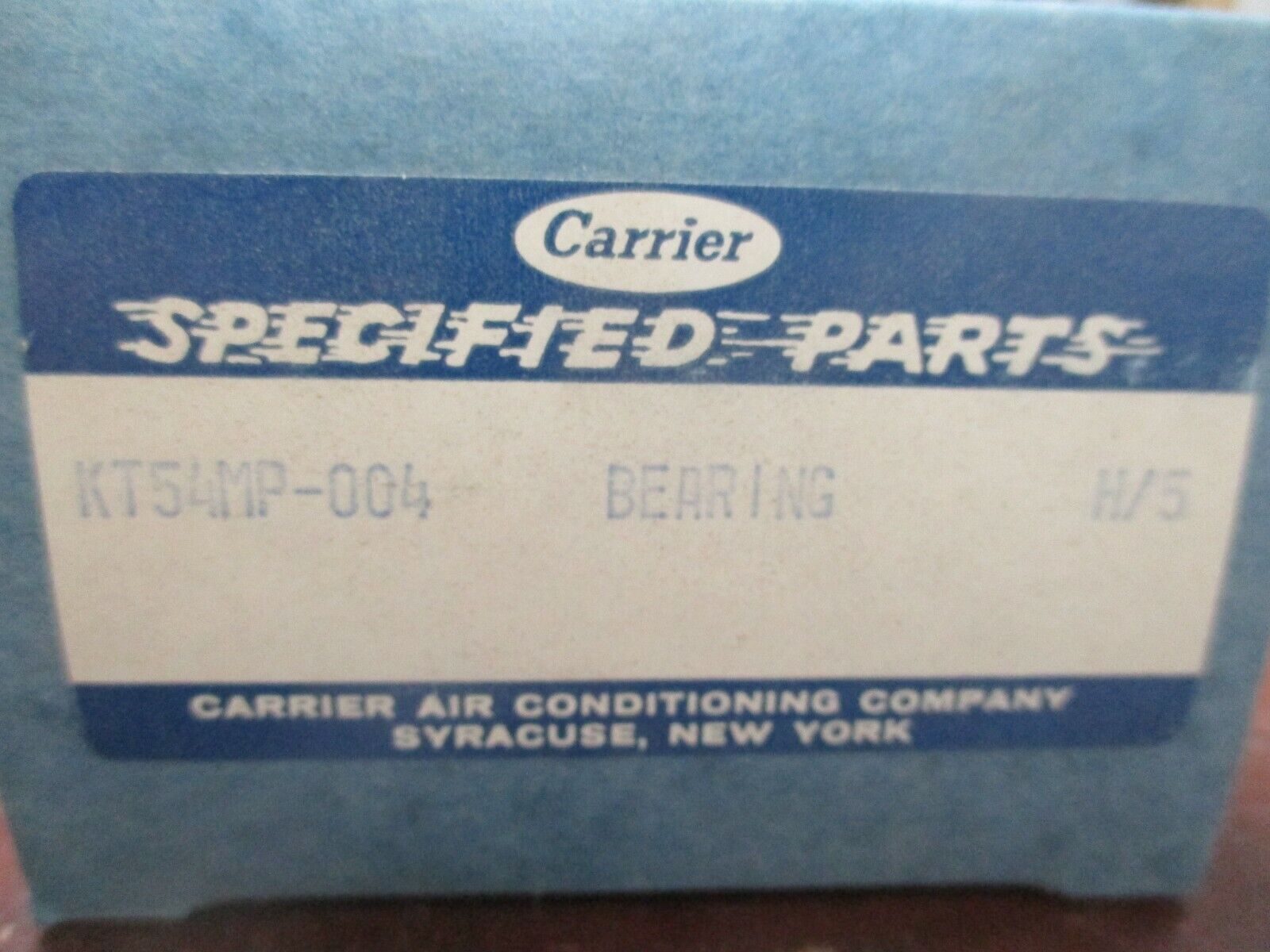 Carrier Bearing KT54MP-004 New Surplus
