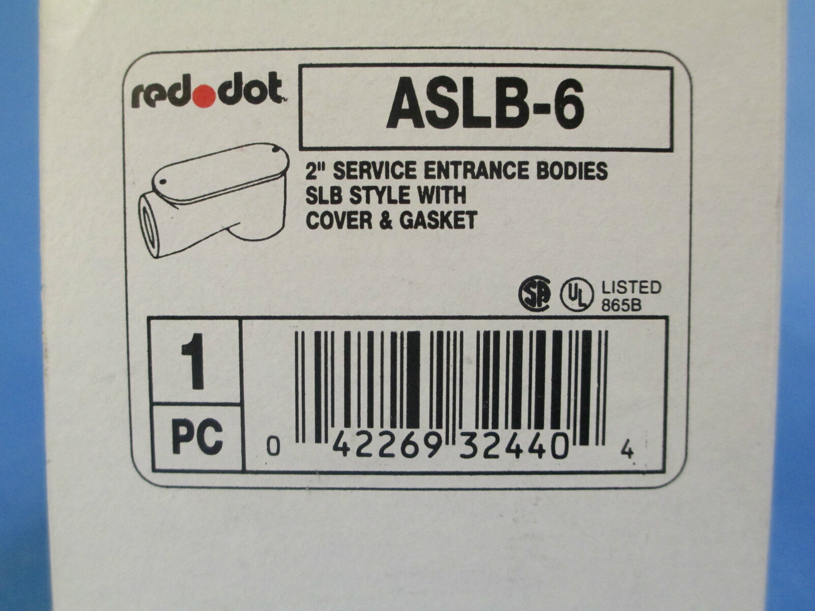 Red Dot 2" Elbow ASLB-6, New in Box!!!