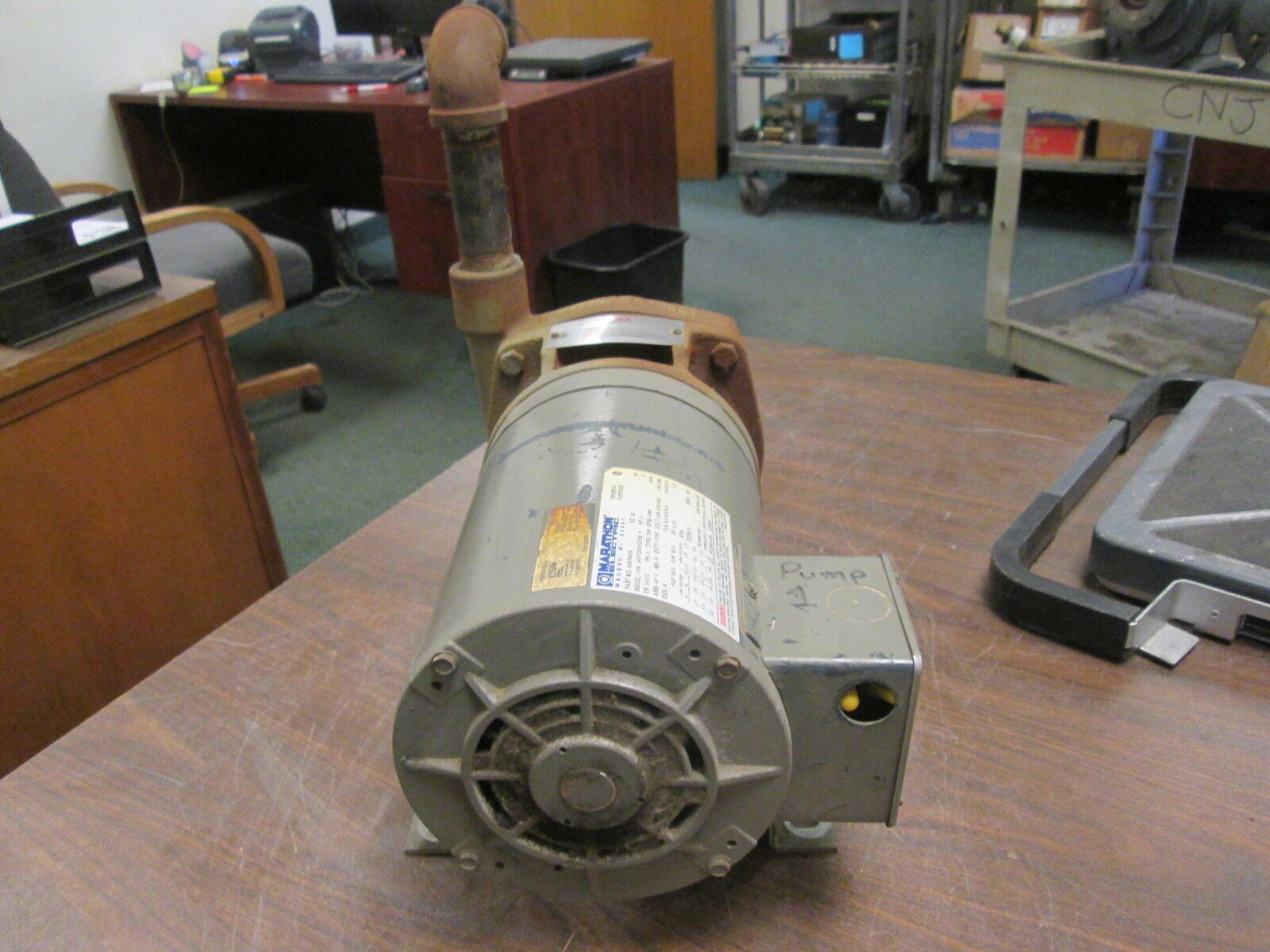 Flowserve Pump w/ Motor 1.5X1X5 2000 85GPM 75TDH 230V 3HP 8.2A Used