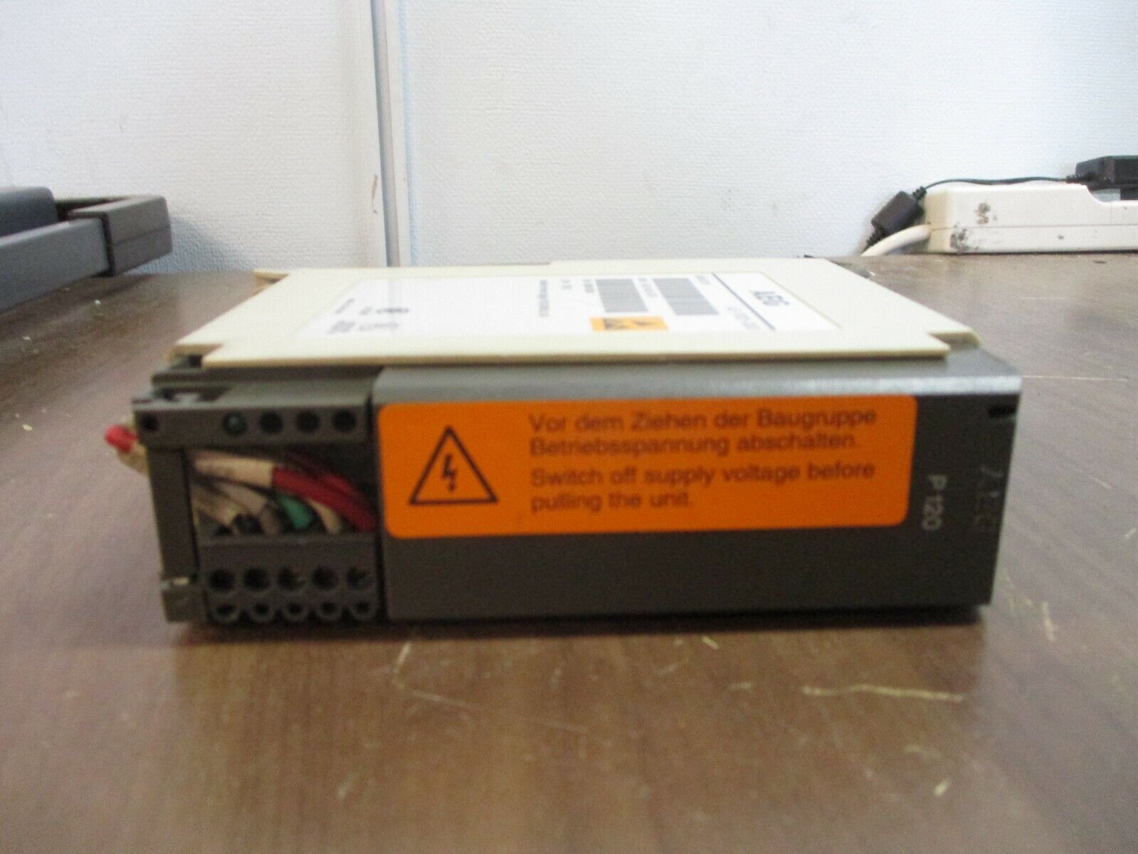 AEG Modicon Auxiliary Power Supply AS-P120-000 115/230V 1A Used