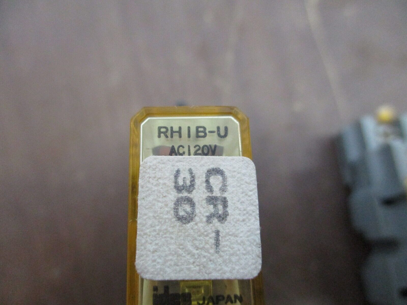Idec Relay RHIB-U 120V Coil w/ Base *Lot of 3* Used