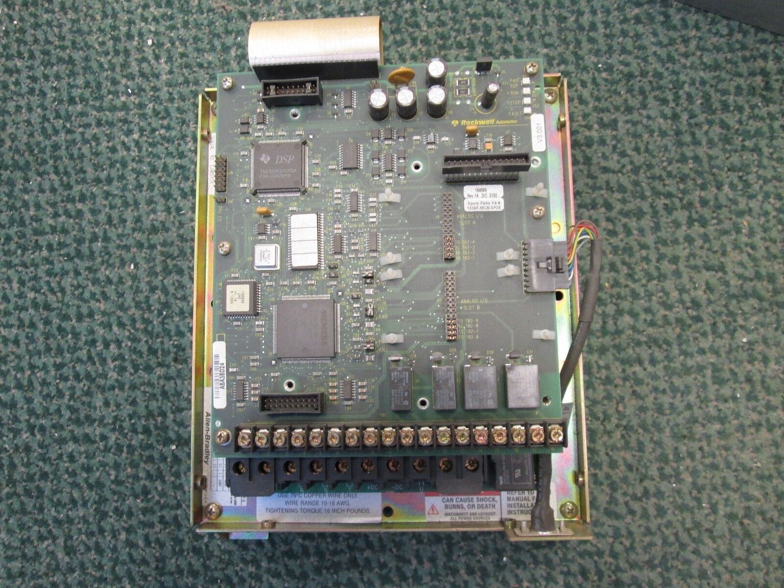 Allen-Bradley 1336 Plus II AC Drive 1336F-BRF10-AN-EN 1HP Used