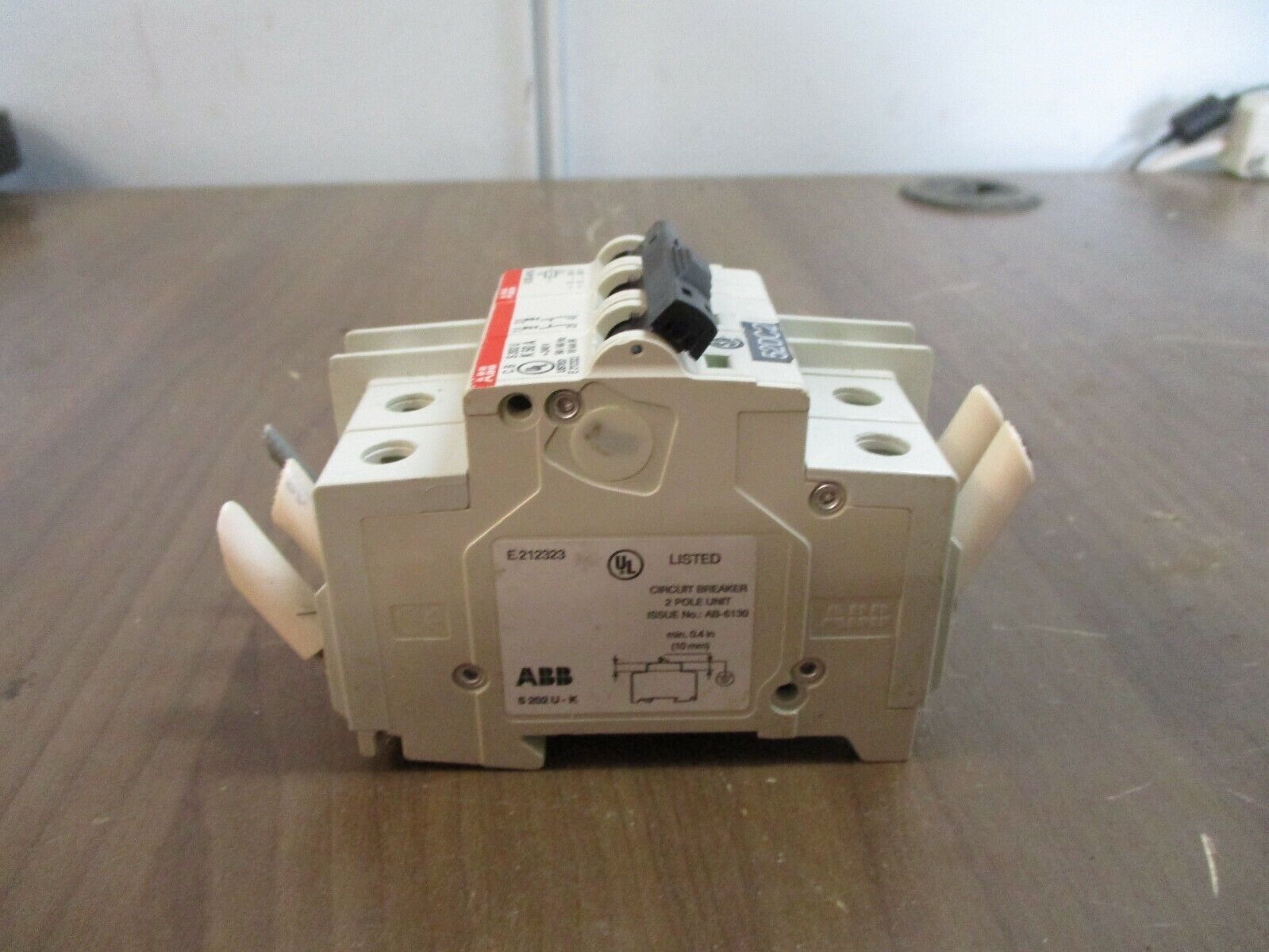 ABB Circuit Breaker w/ Adder Pole S 202 U K 50 A 50A 240V 3P Used