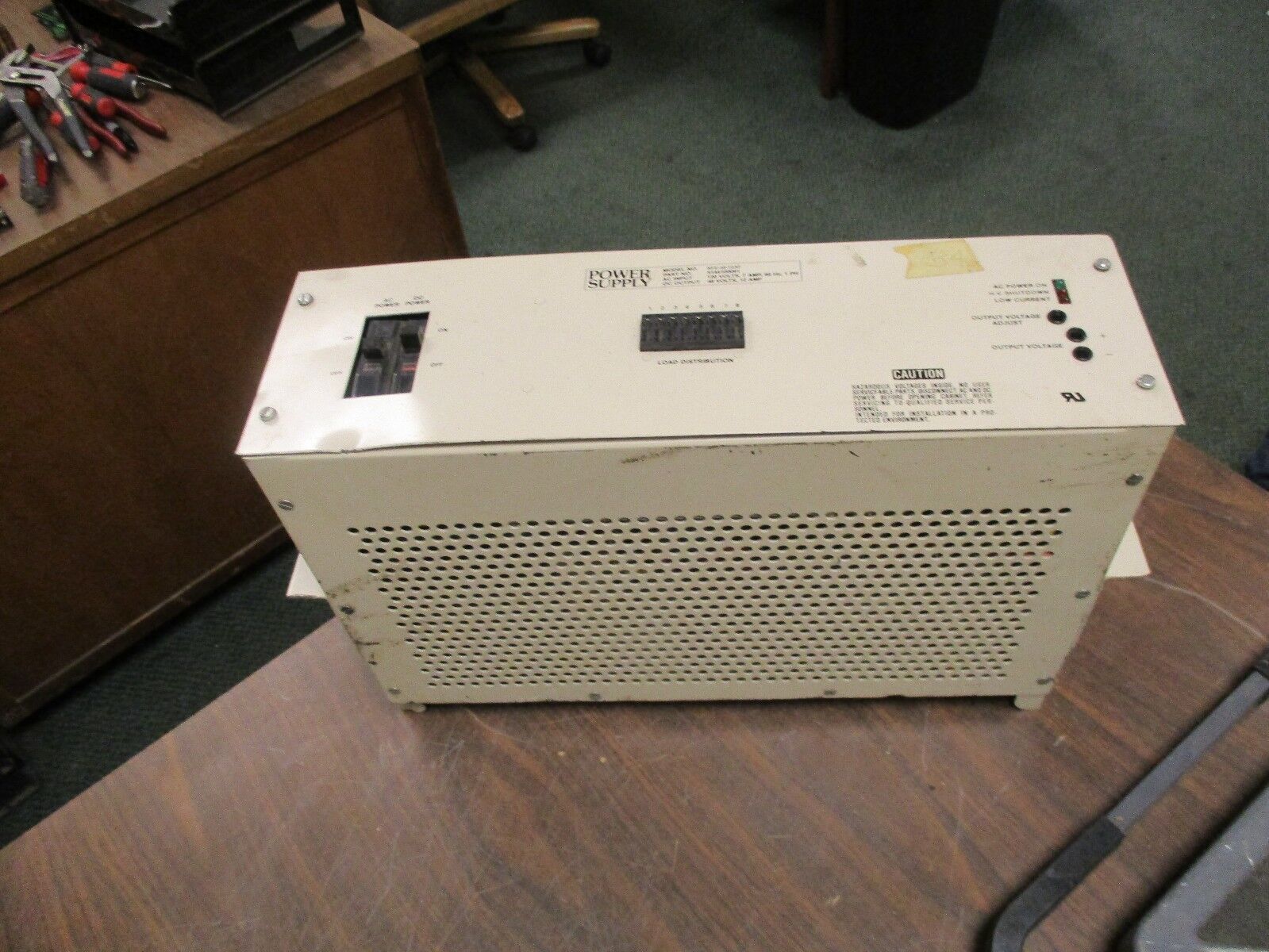 RU DC Power Supply NFE-48-12AF *Dented Top* Used