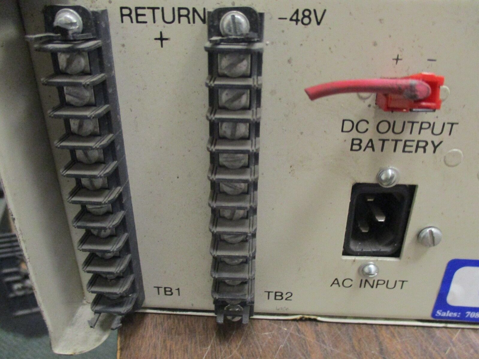 RU DC Power Supply NFE-48-12AF *Dented Top* Used