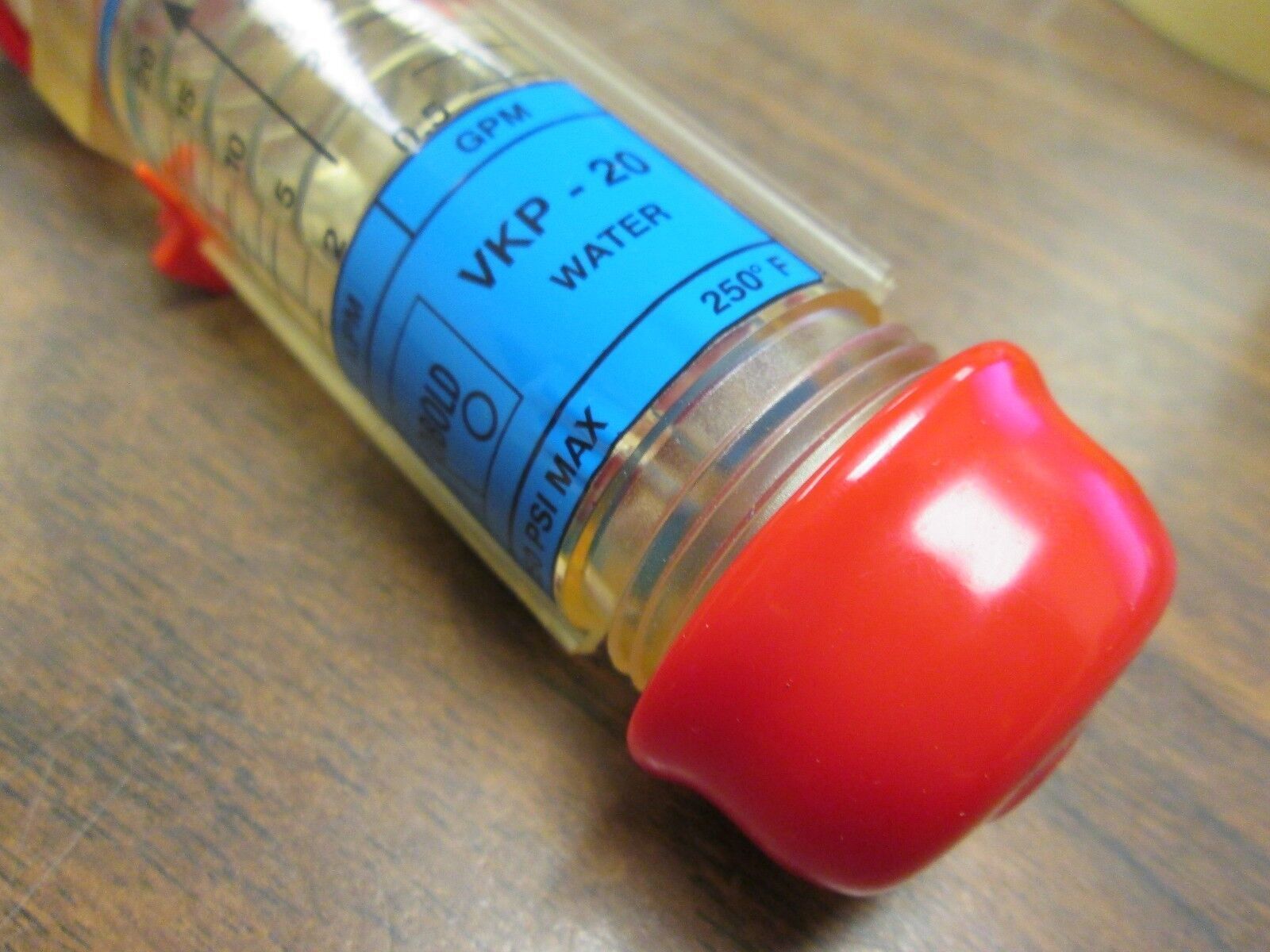 Kobold Visual Flow Meter VKP-4020 250 PSI Max New Surplus