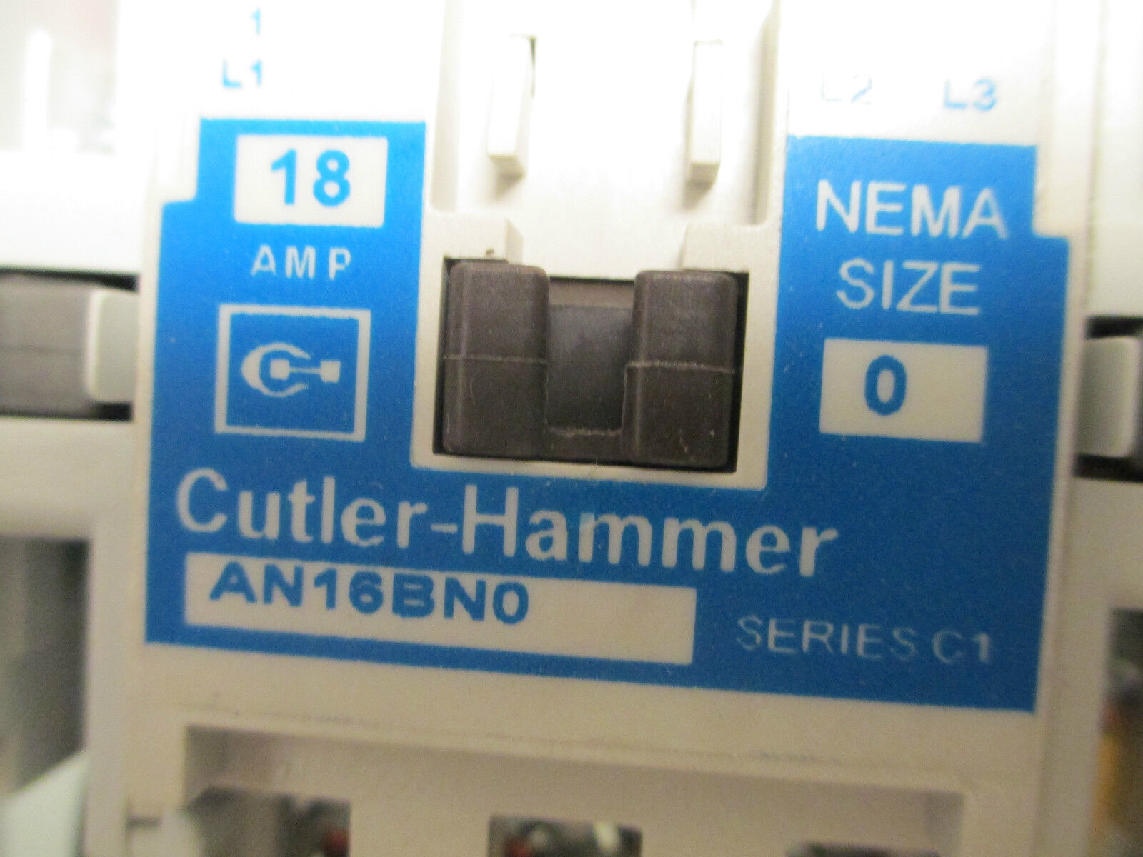 Cutler-Hammer Combination ECN1801CQC, Size 0, New Surplus