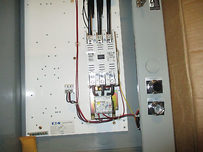 Eaton Size 3 Breaker Combination Pump Panel ECN5532CAG Mods: R63/E 460V Coil
