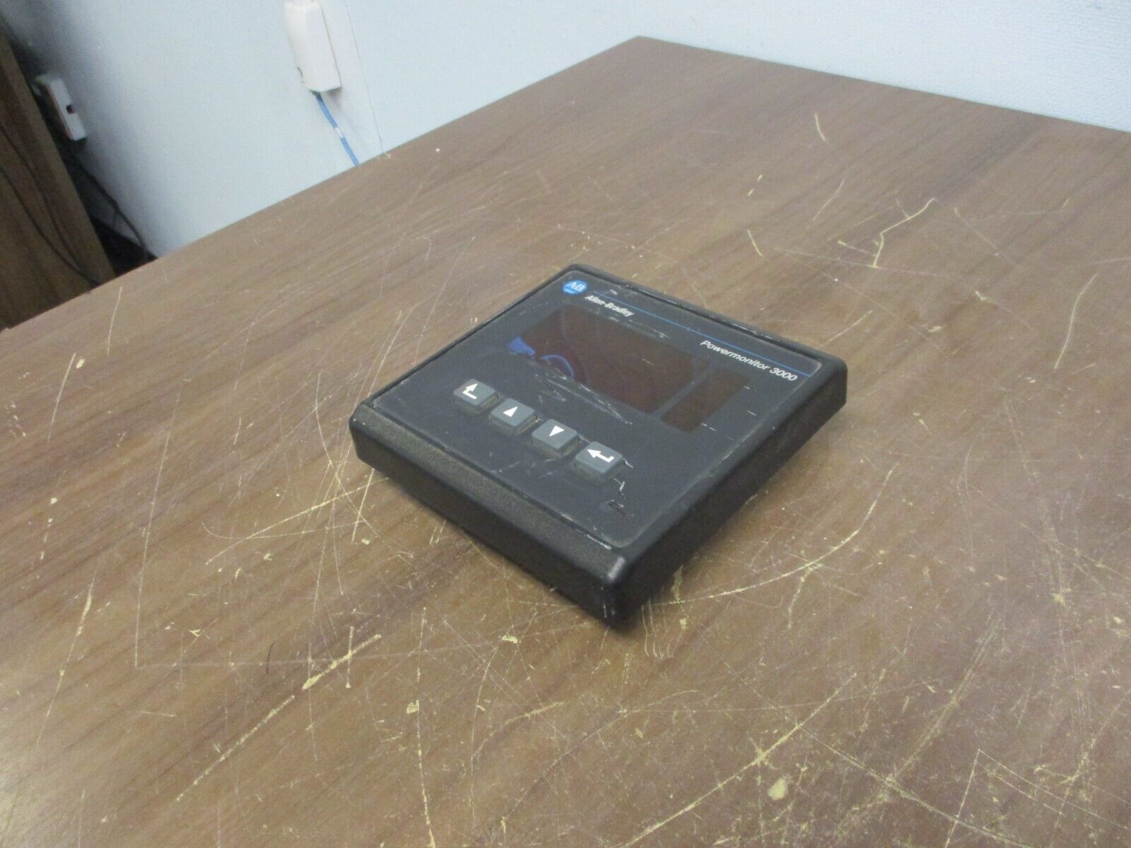 Allen-Bradley Powermonitor 3000 1404-DM Ser A FRN 1.05 Used **Scratched Front**
