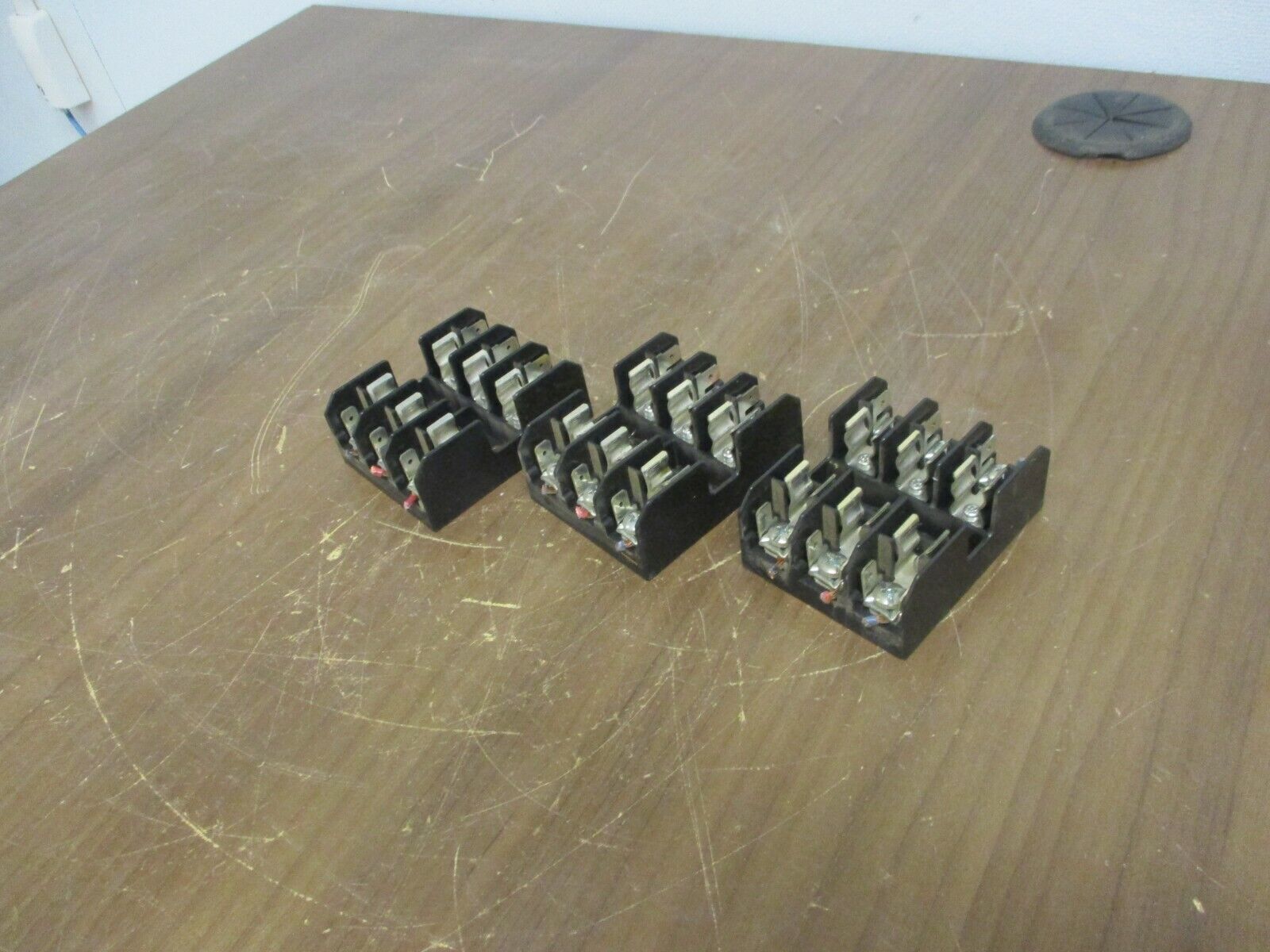 Buss Fuse Holder BM6033PQ 30A 600V 3P *Lot of 3* Used