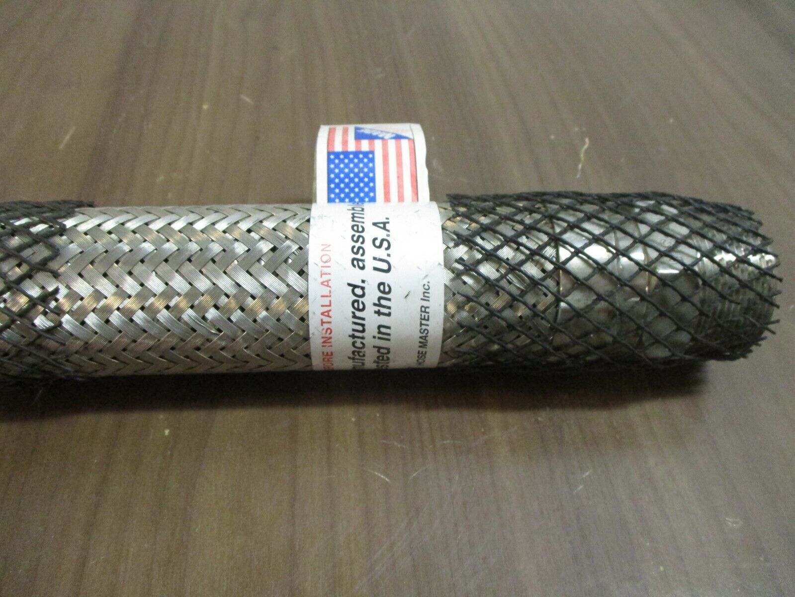Hose Master Flexible Stainless Steel Hose Flexible Length: 9 1/2" Size: 1 1/2"