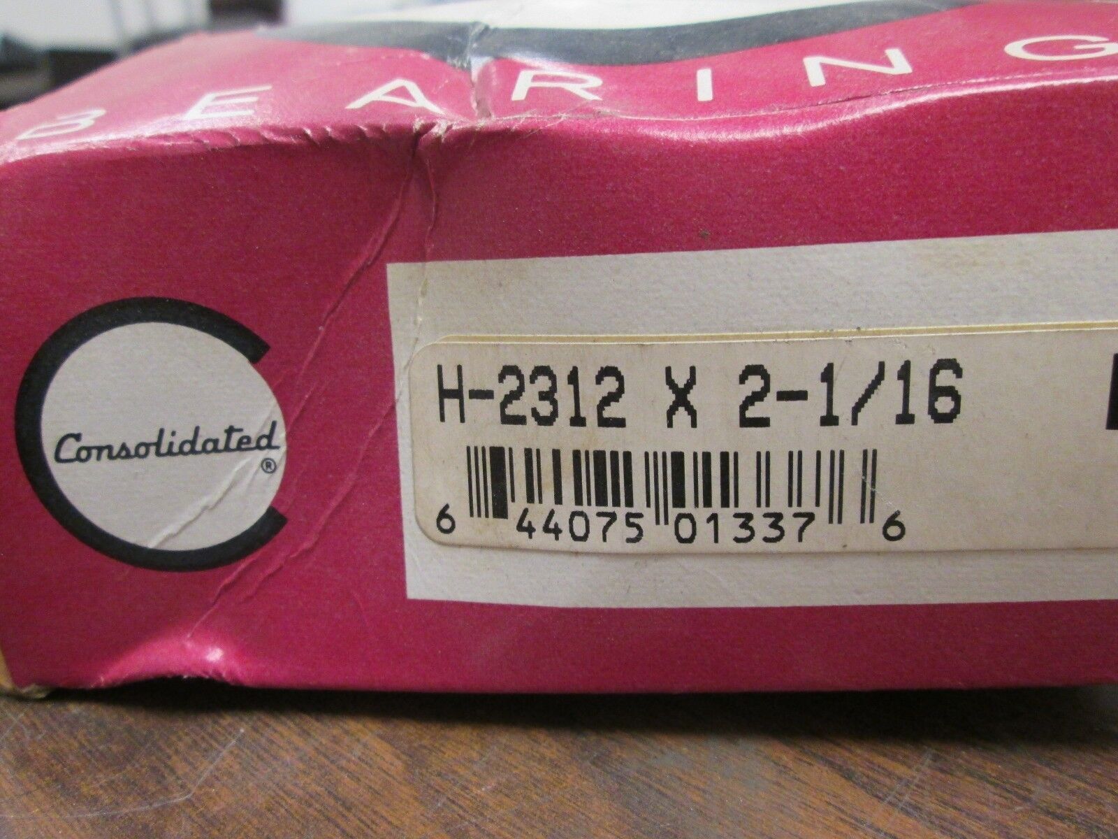 Consolidated Bearing H-2312 2-1/16" New Suplus