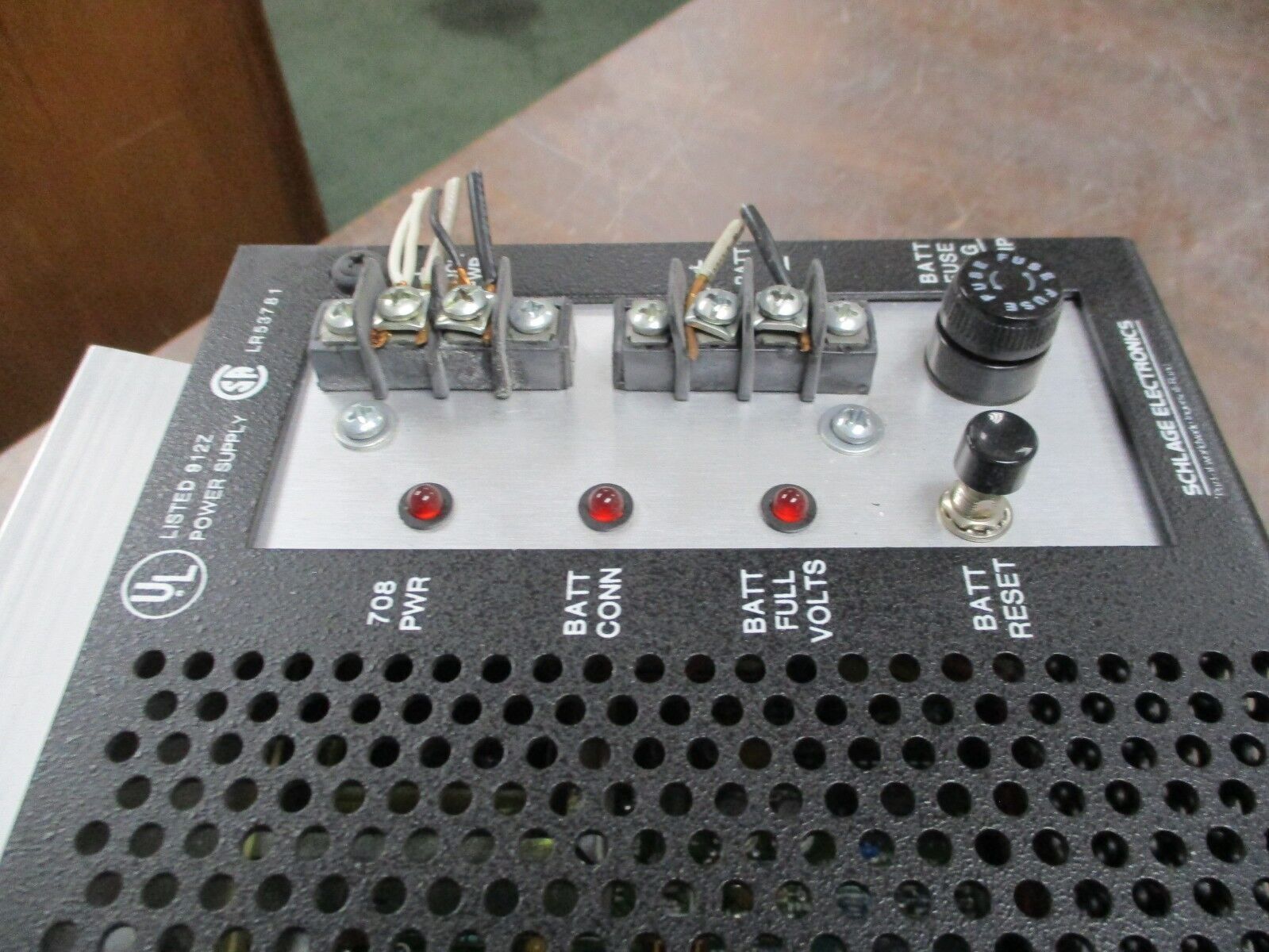 Schlage Electronics Power Supply 3708 A 4A@12VDC/2A@24VDC Used