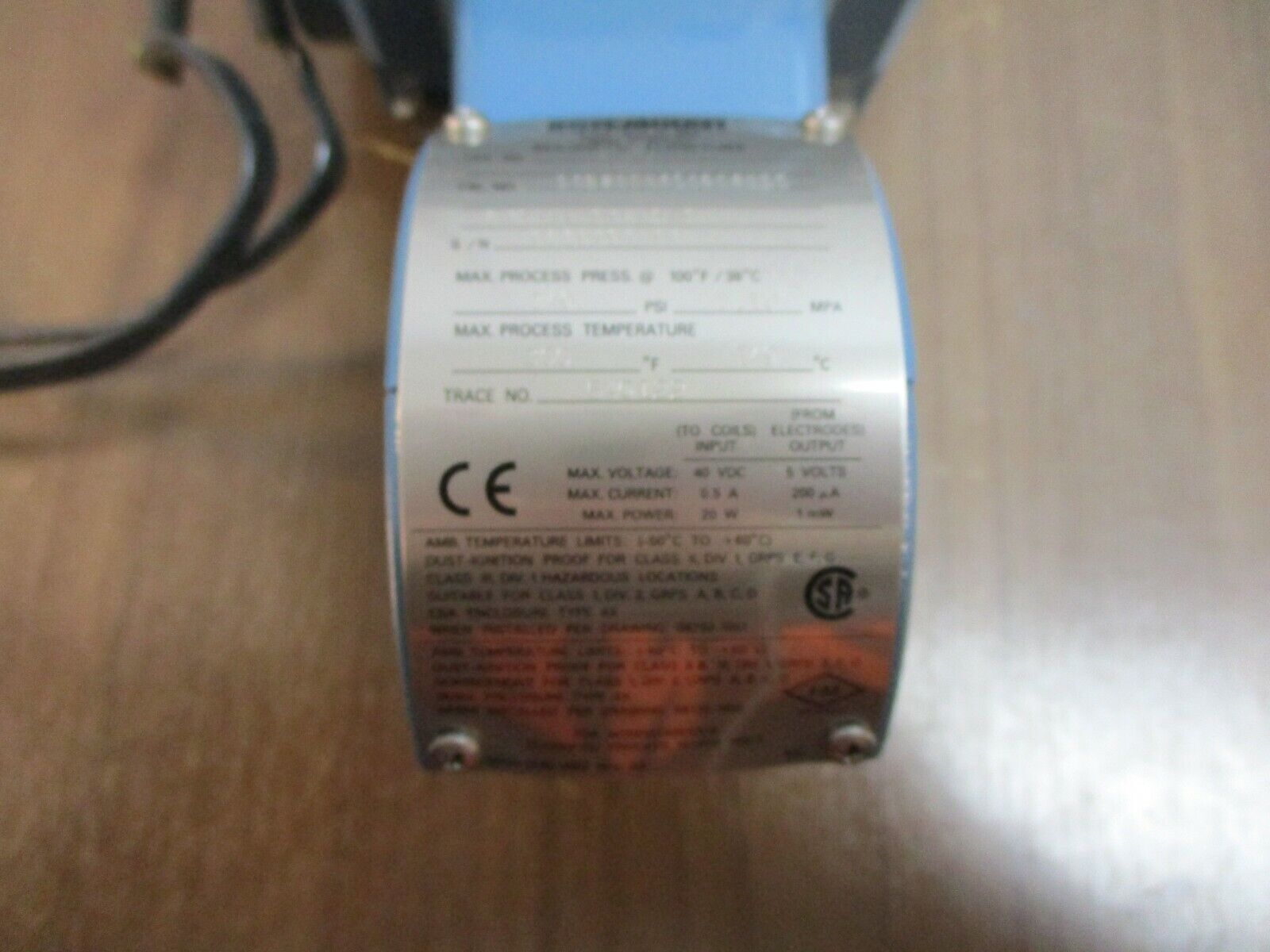 Rosemount Magnetic Flowtube 8711THA005R1N0 New Surplus