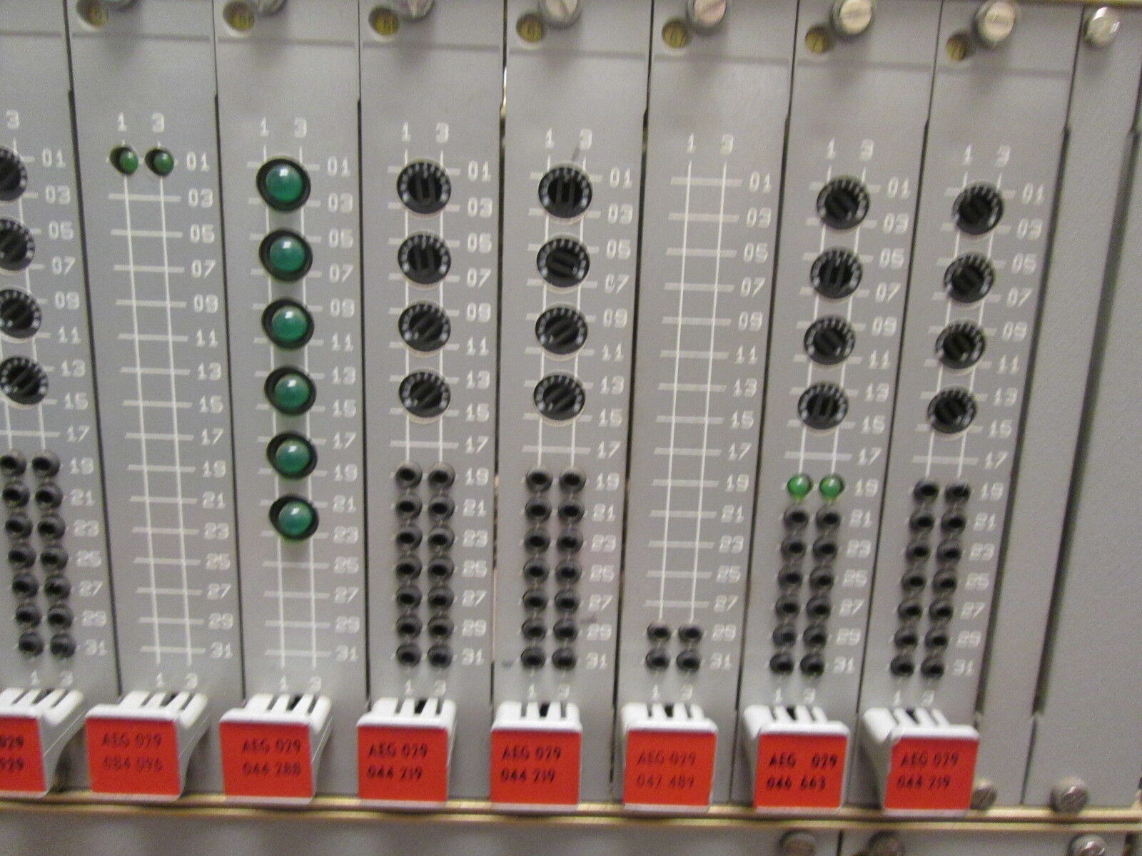 AEG PLC Rack 029.077 921 EST Used