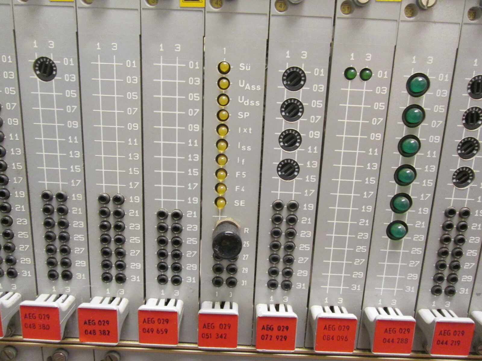 AEG PLC Rack 029.077 921 EST Used