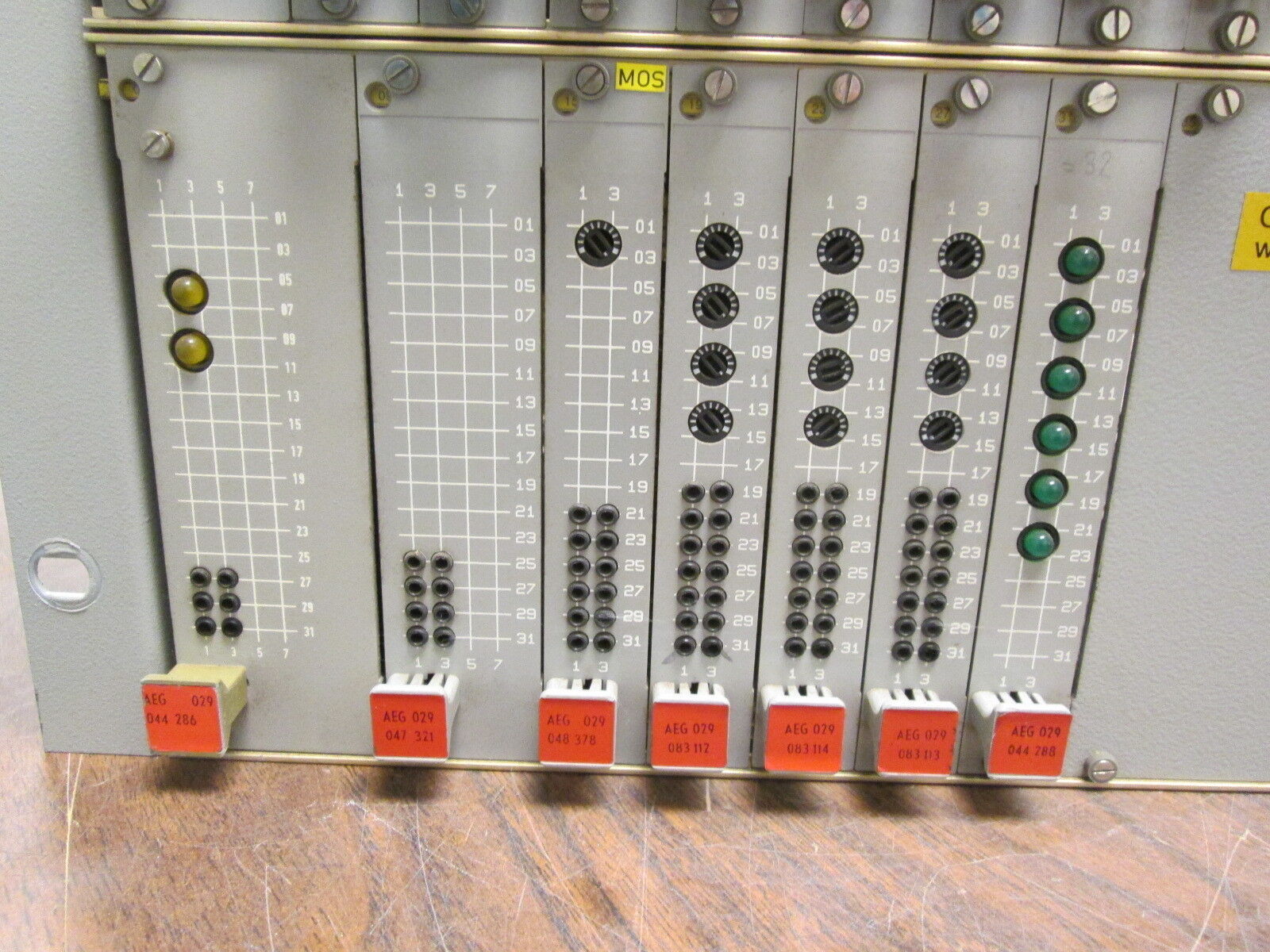 AEG PLC Rack 029.077 921 EST Used