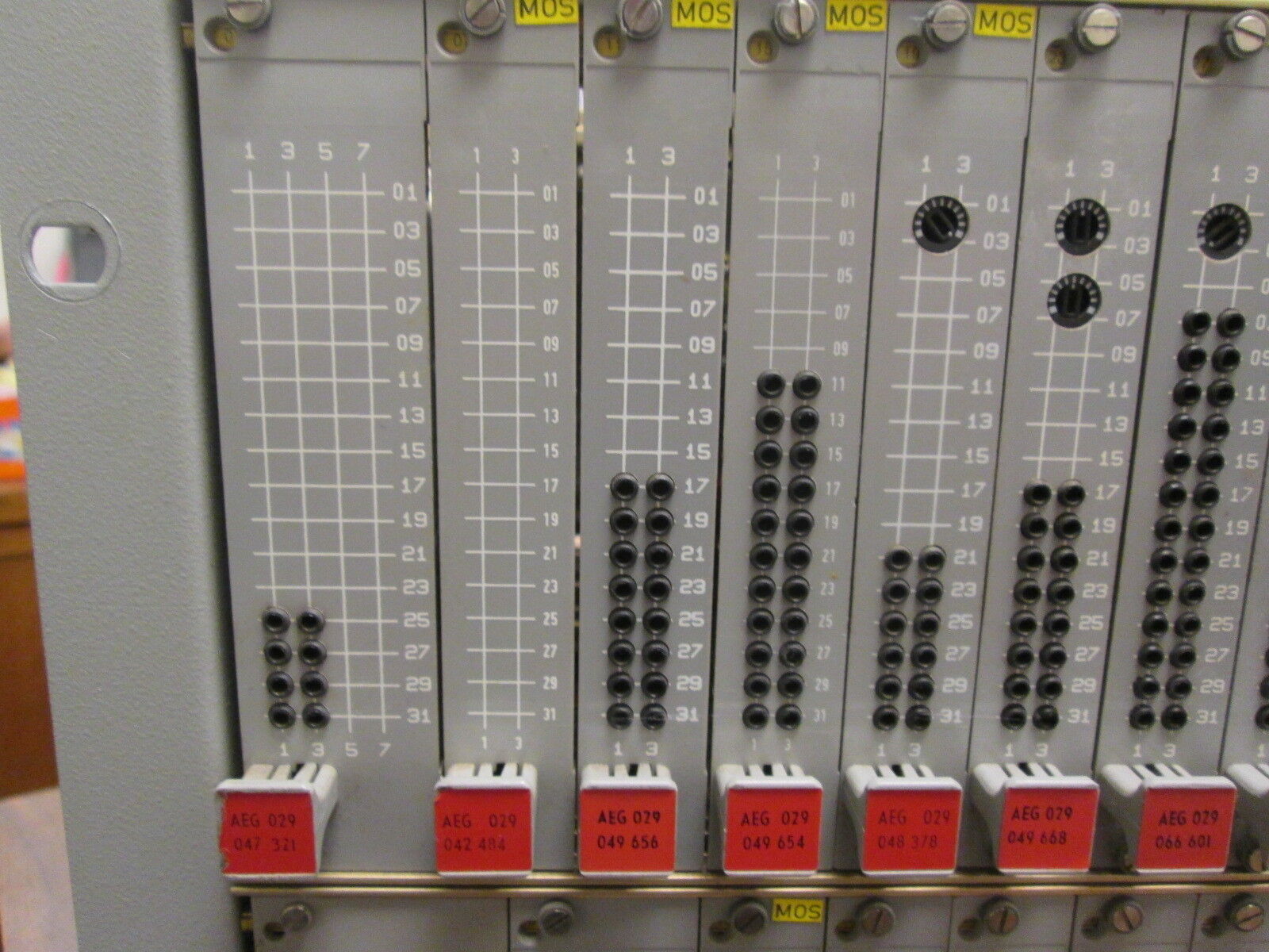 AEG PLC Rack 029.077 921 EST Used