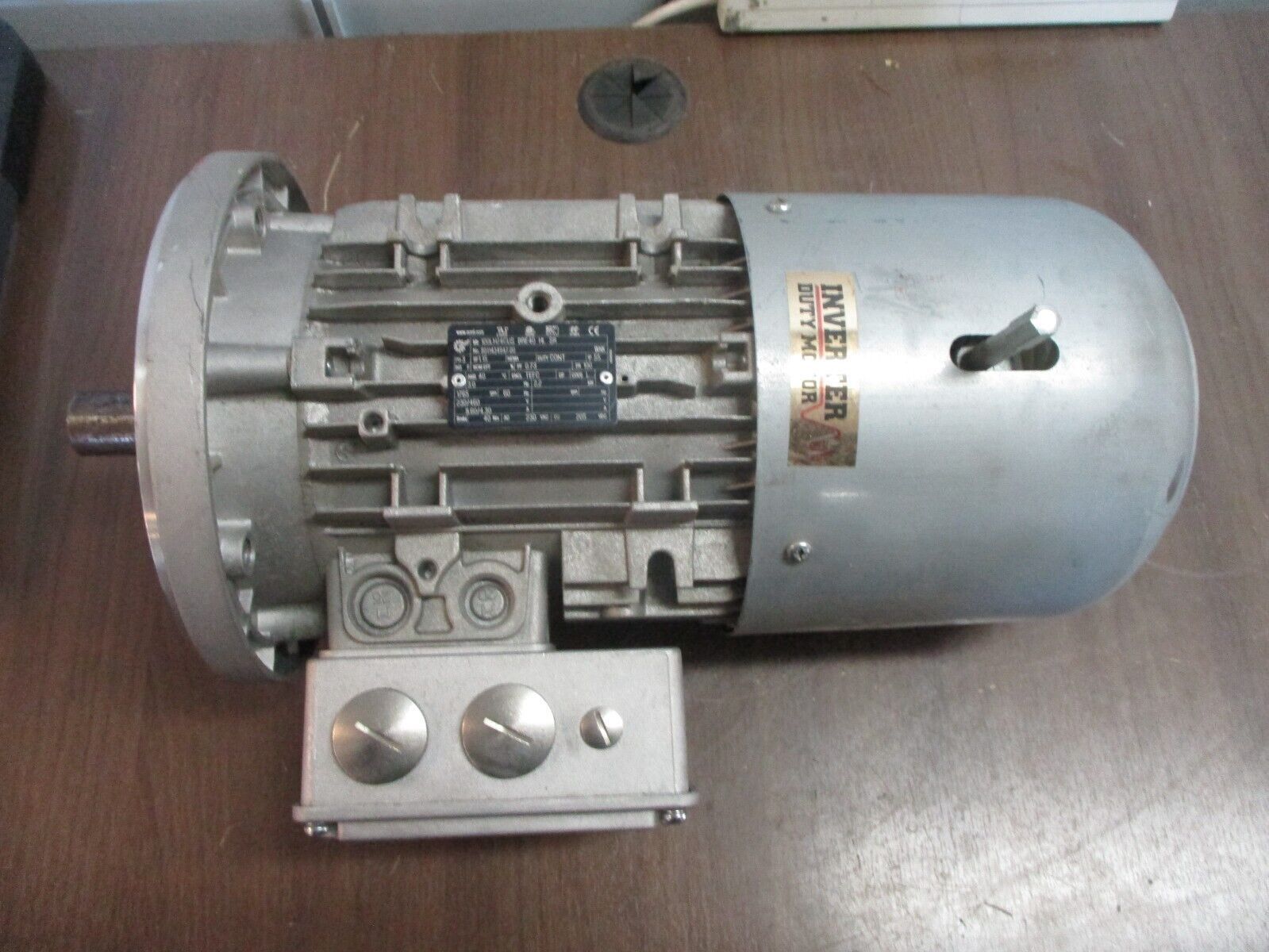 Nord Motor w/ Brake 100LH/4CUS BRE40 HL SR 3HP 1800RPM 230/460V 8.60/4.30A 60Hz