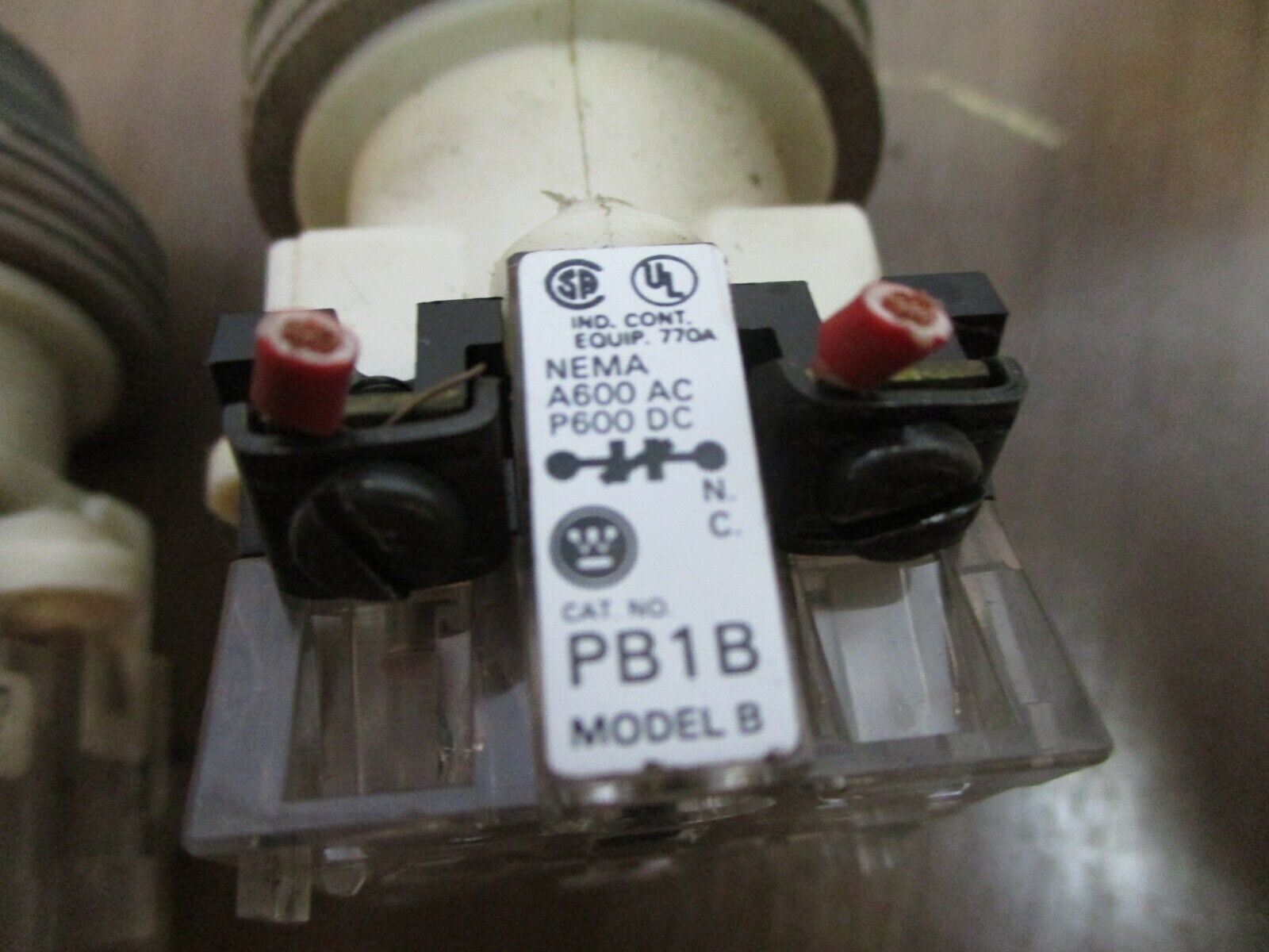 Westinghouse Selector Switch PB1A / PB1B Model B Grey *Lot of 3* Used