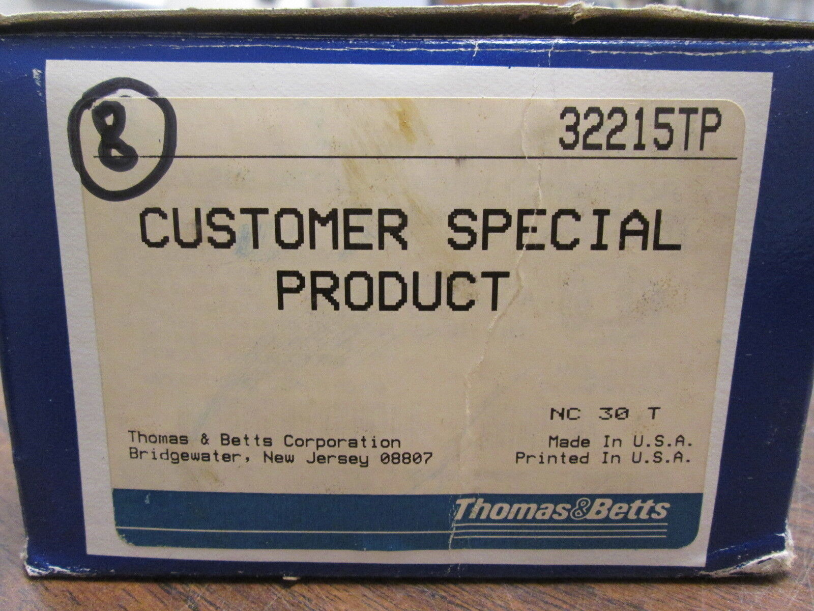 Thomas & Betts Mechanical Lugs 32215TP 300-500MCM *Box of 8* New Surplus