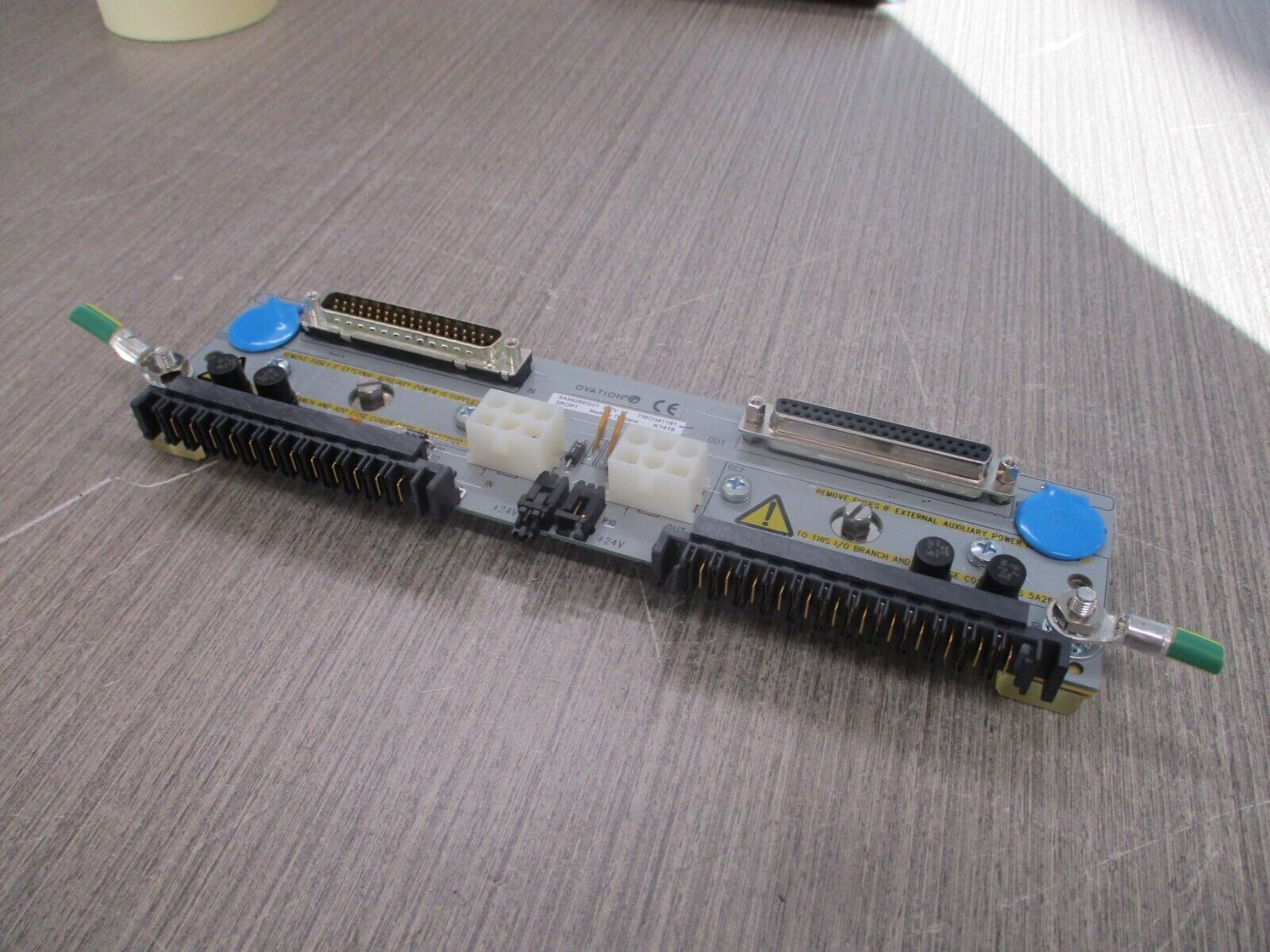 Emerson Ovation I/O Transition Panel 3A99266G01 Rev. 13 Used