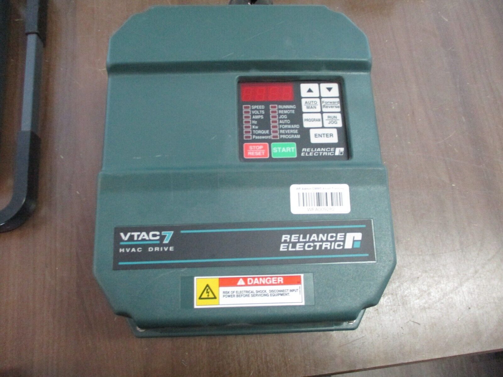 Reliance VTAC 7 AC Drive 10H4260 10HP 3Ph Type 12 Enclosure Used