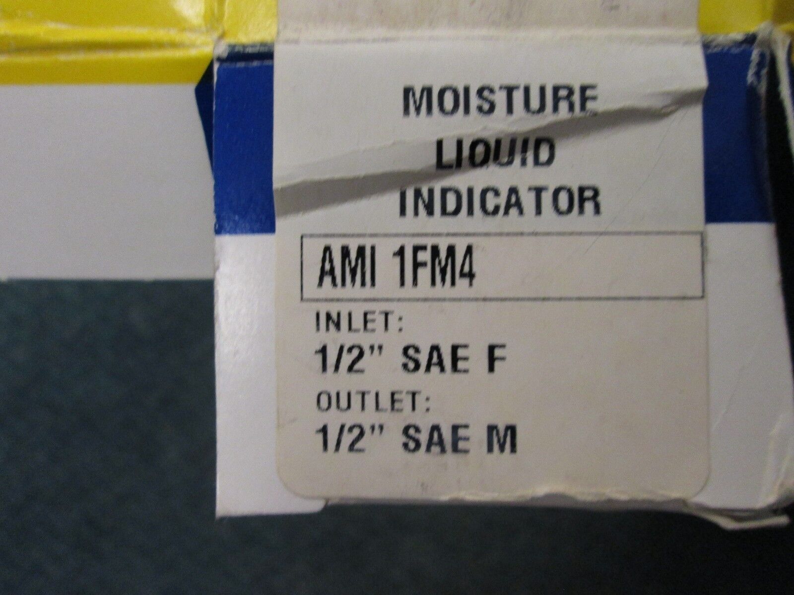 Alco Moisture Liquid Indicator AMI1FM4 Inlet:1/2" SAEF Outlet:1/2" SAEM