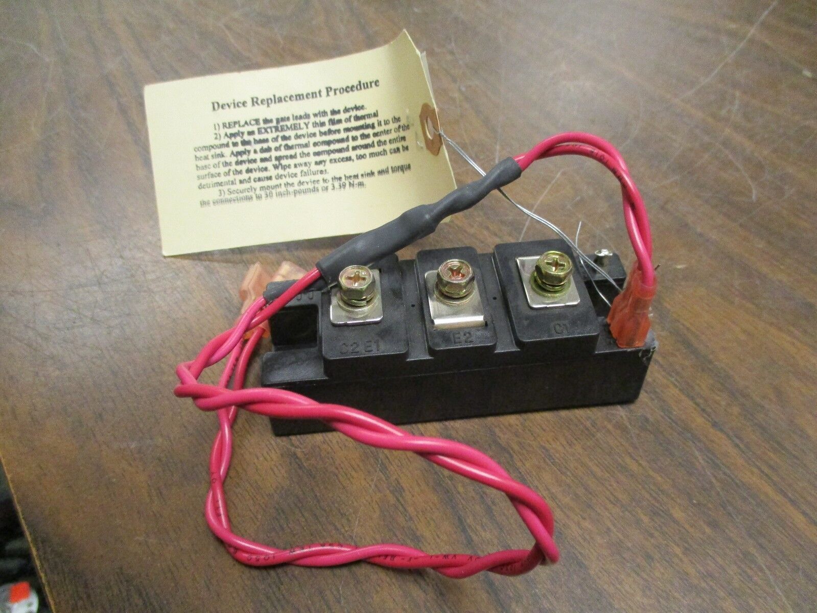 Enercon Chopper Rectifier Transister Module Used