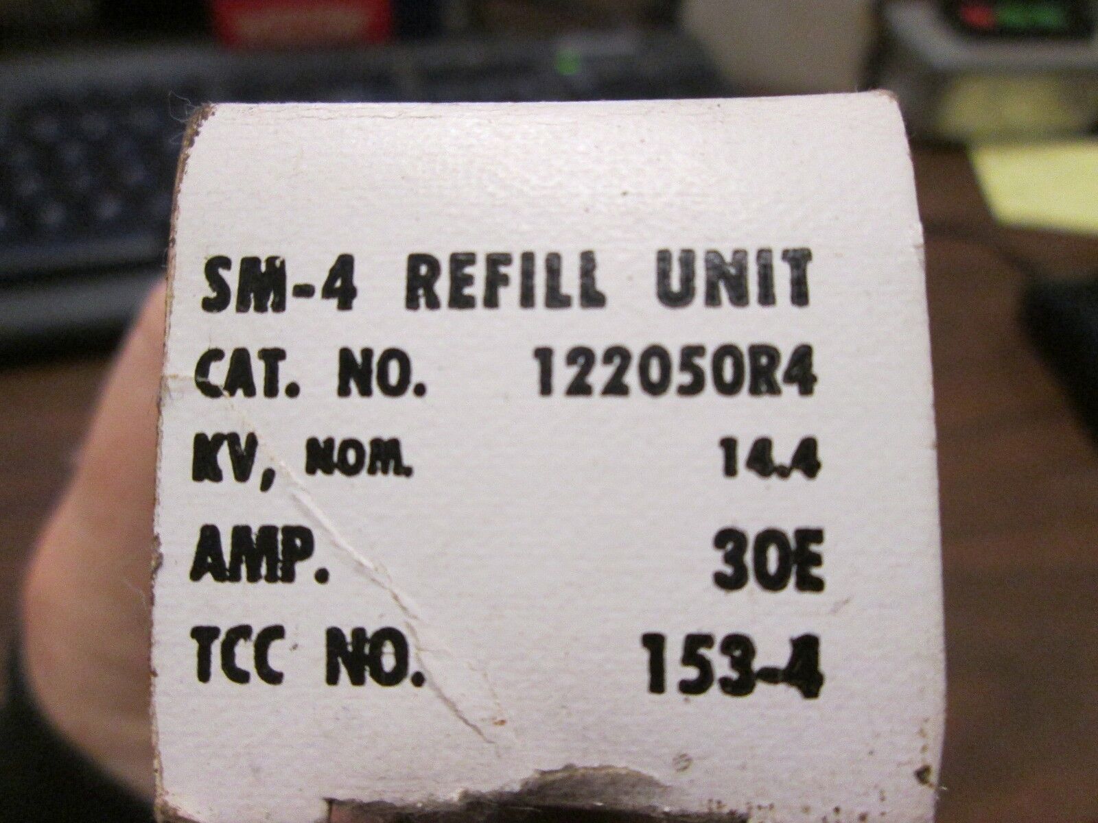 S&C SM-4 Refill 122050R4 14.4KV 30E New Surplus