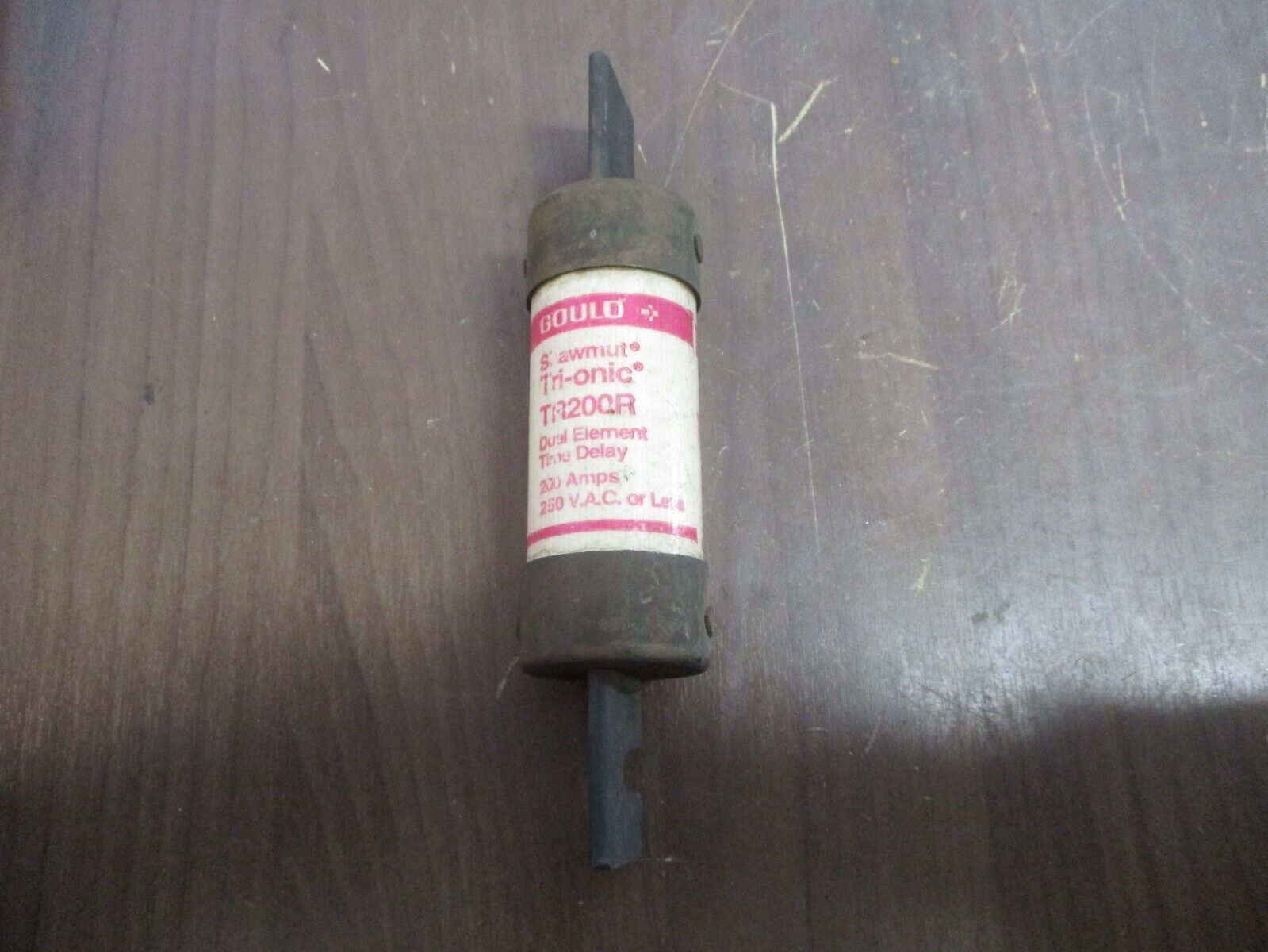 Gould Shawmut Tri-Onic Fuse TR200R 200A 250V Used