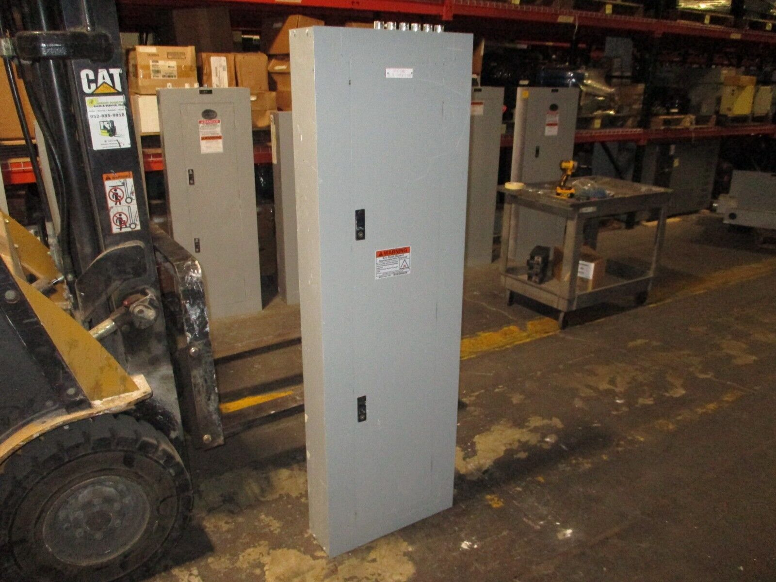 GE Main Breaker Circuit Breaker Panel AQF3422CTX 225A Max, 150A Main 208/120V 4W