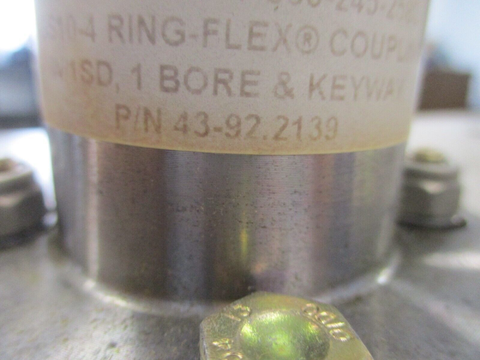 Ringfeder XG-510-4 Ring-Flex Coupling 43-92.2139 Used