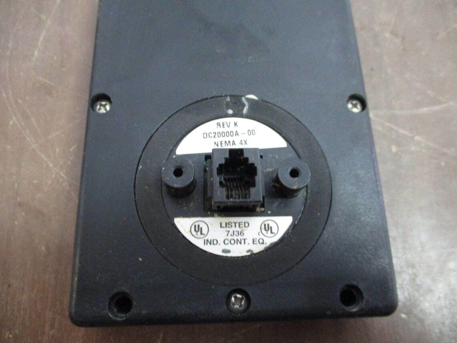 Baldor Keypad DC20000A-00 Nema 4X *Cracked* Used