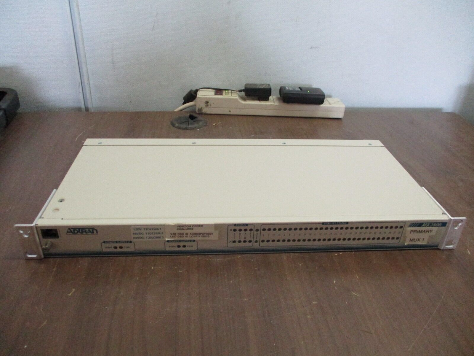 AdTran Mx2800 Multiplexer 1200290L1 Used