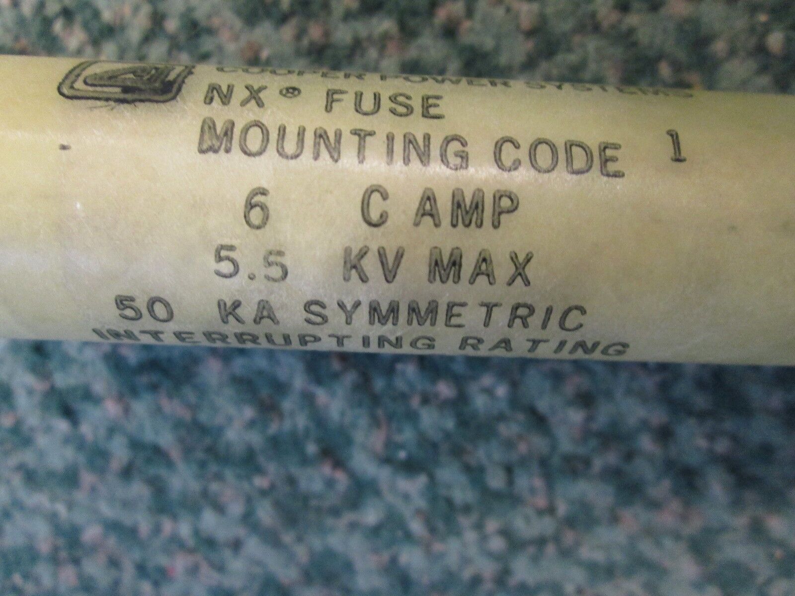 Bussmann NX Fuse FA2A6 6A 5.5KV New Surplus