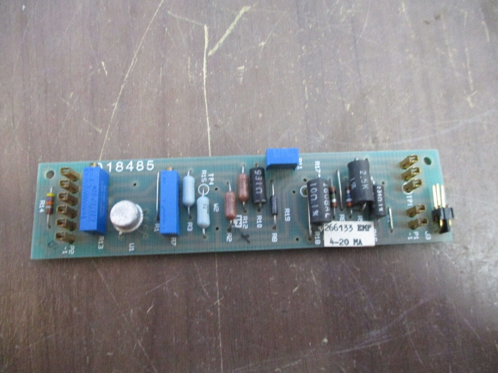 Leeds & Northrup EMF Board 266133 4-20mA Used